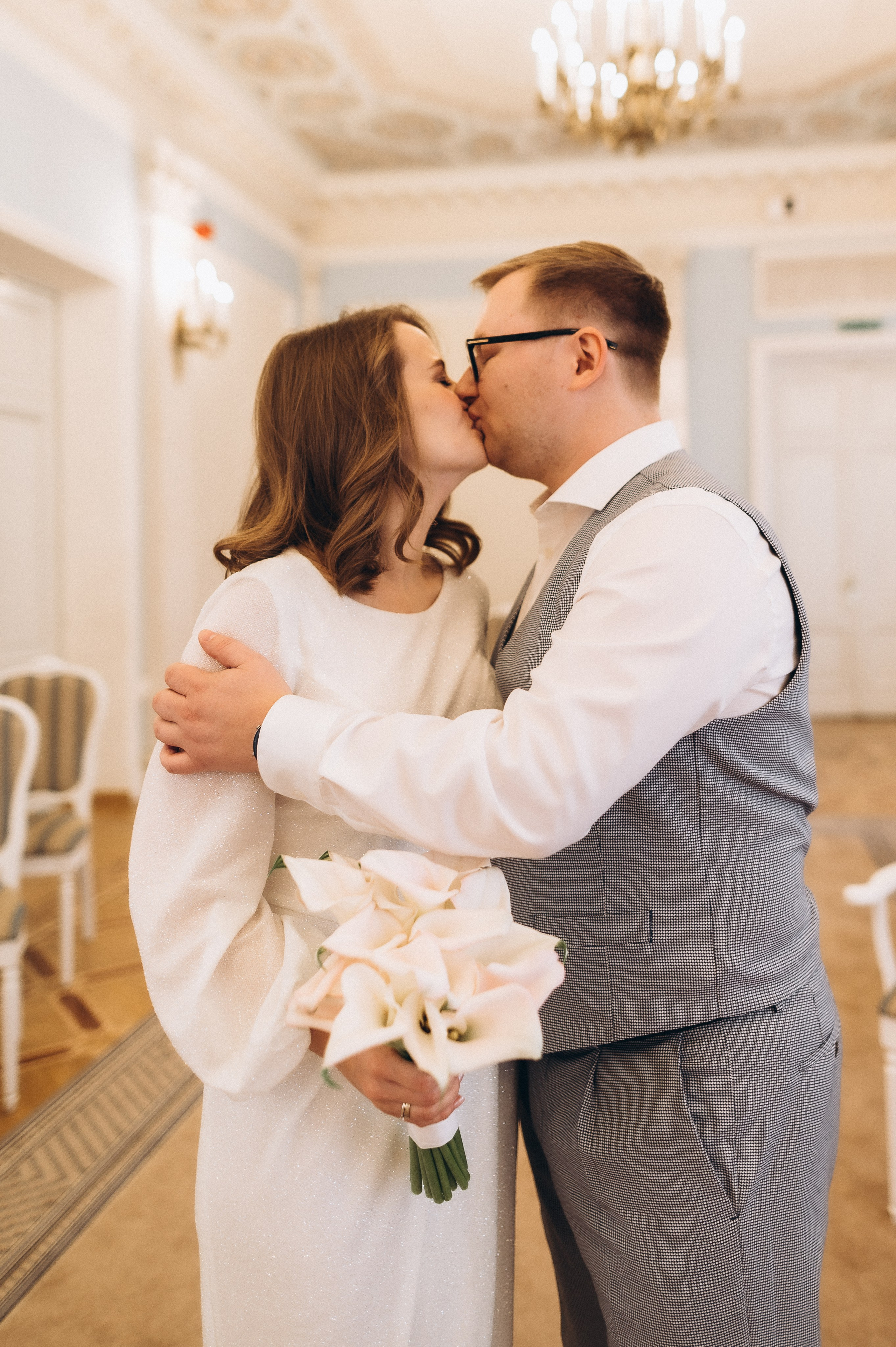 Загс+Оранжерея (камерная свадьба). Фотограф ПИТЕР СПБ Надежда Баранова