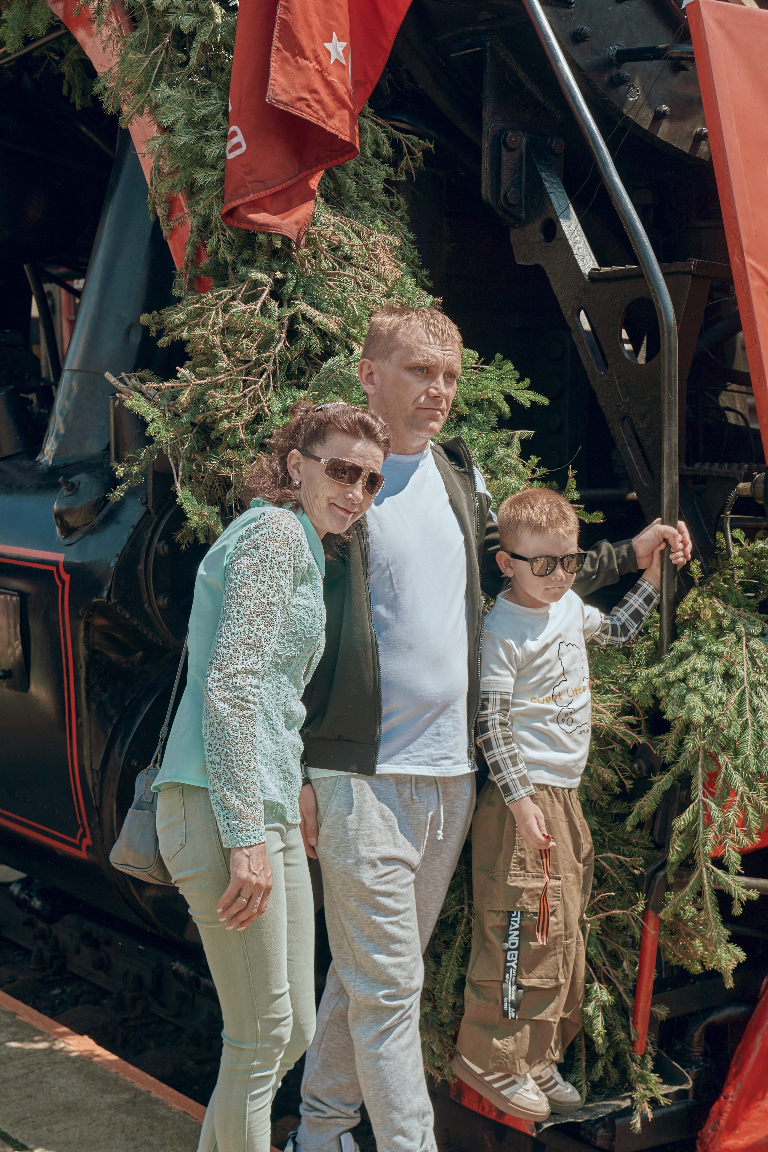 Поезд Победы!. Фотограф во Владивостоке