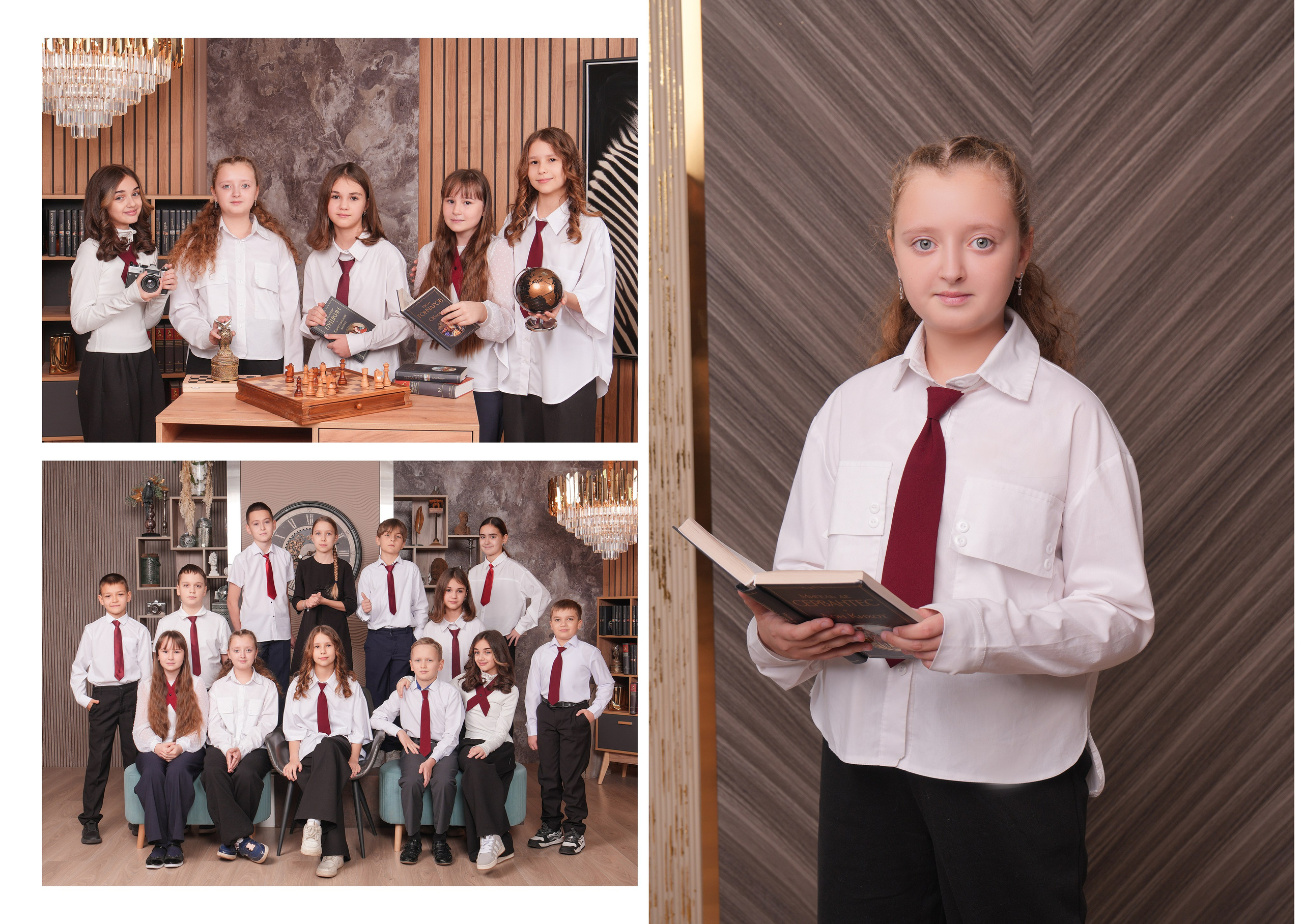 ШКОЛА 93 4 В. Красивый выпускной альбом в Краснодаре