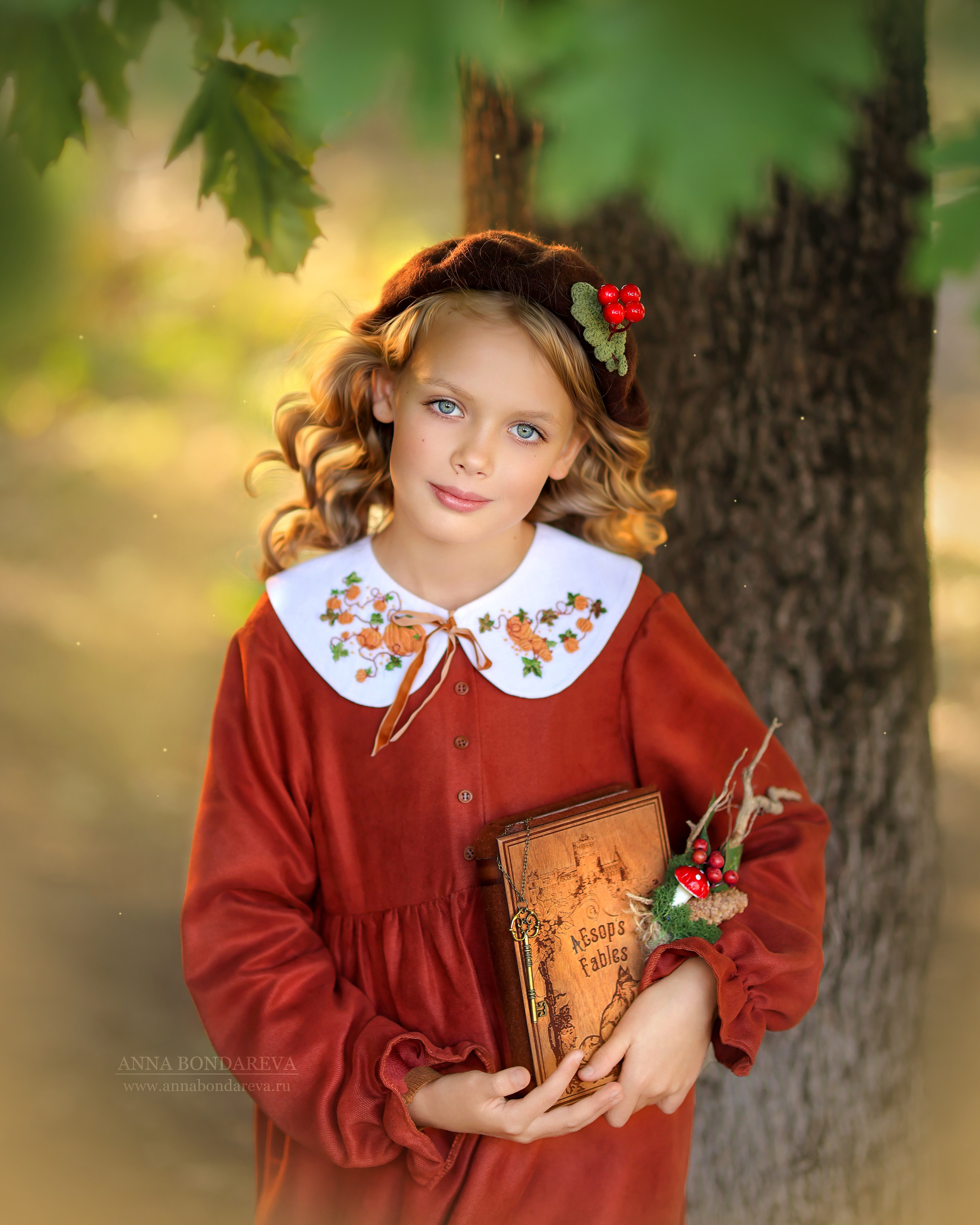 Кирочка — осенняя фотосессия на моем мастер-классе. Главная