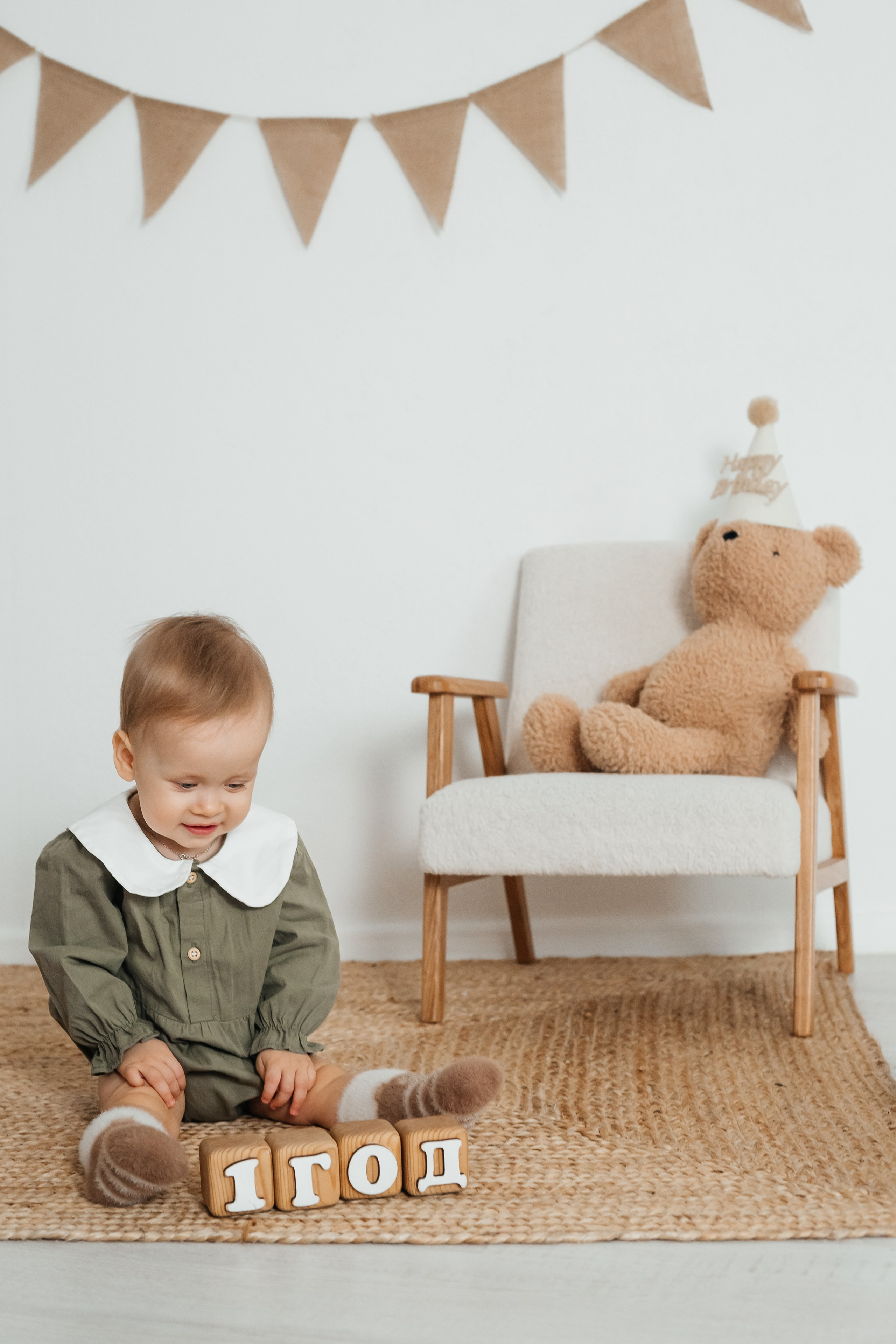 Фотосессия на годик. Фотостудия Лайм. Фотограф Мария Новоселова. Сургут