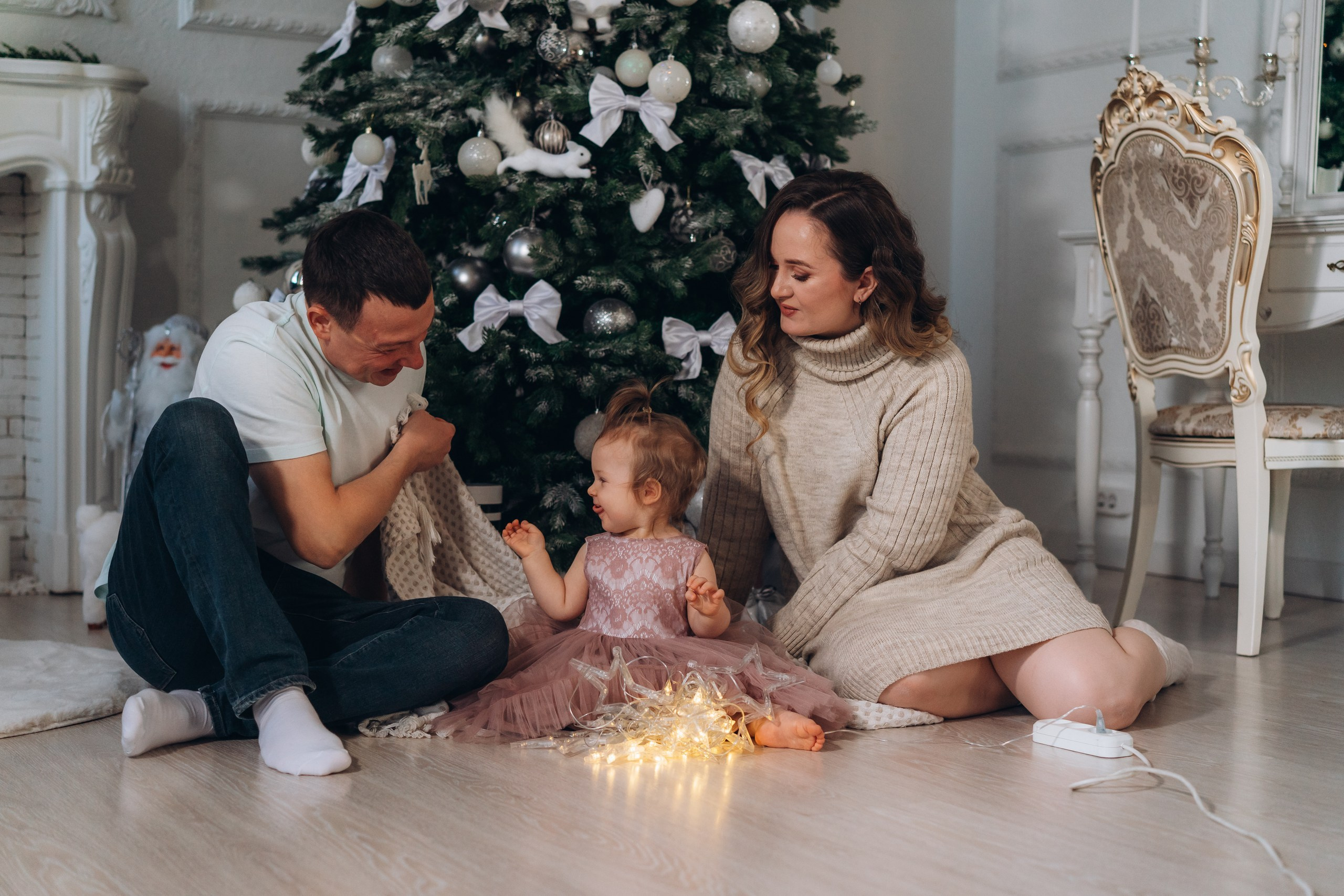 Семейная съемка в студии. Фотограф Екатеринбург Кокшарова Александра