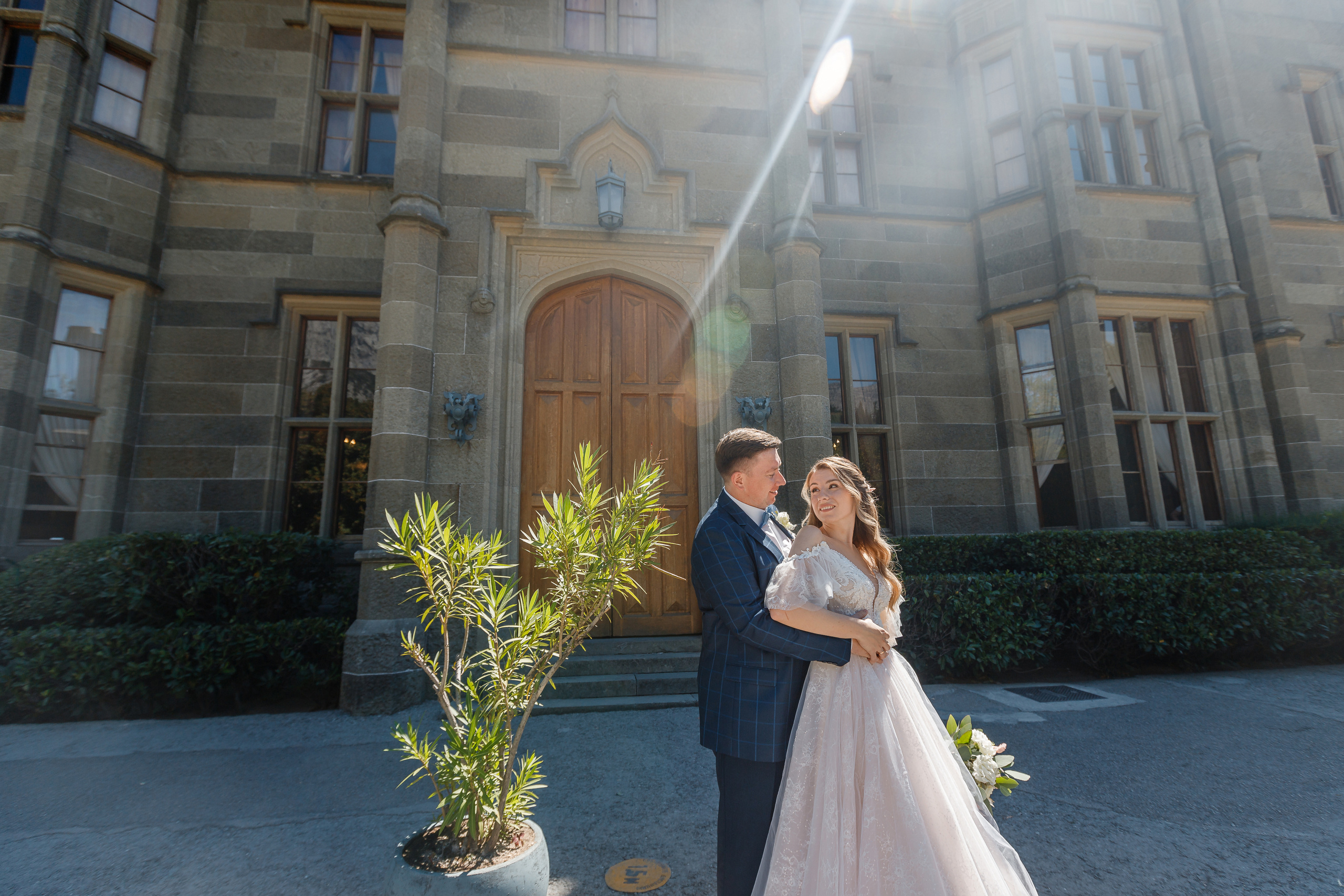 Анонс свадебной прогулки Кати и Алексея. Свадебный фотограф в Крыму и Севастополе Ольга Баскакова