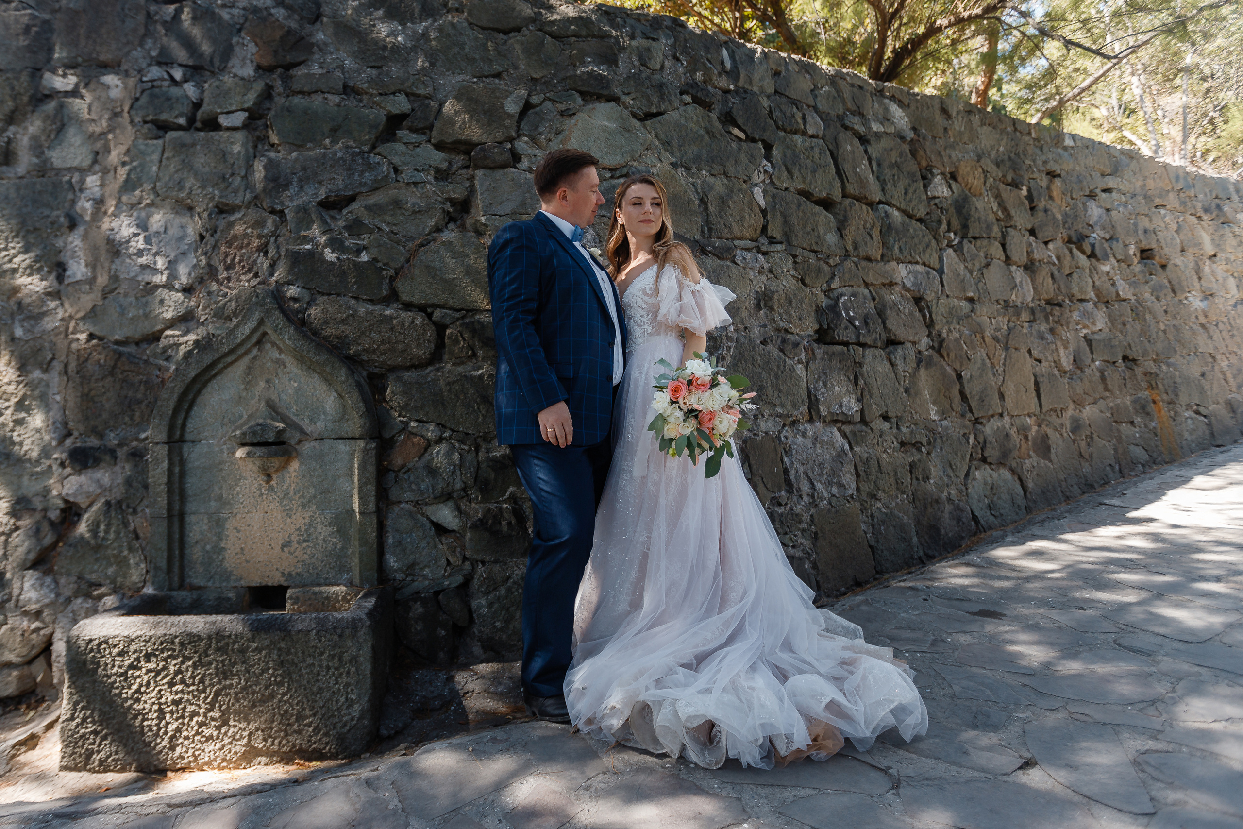 Анонс свадебной прогулки Кати и Алексея. Свадебный фотограф в Крыму и Севастополе Ольга Баскакова