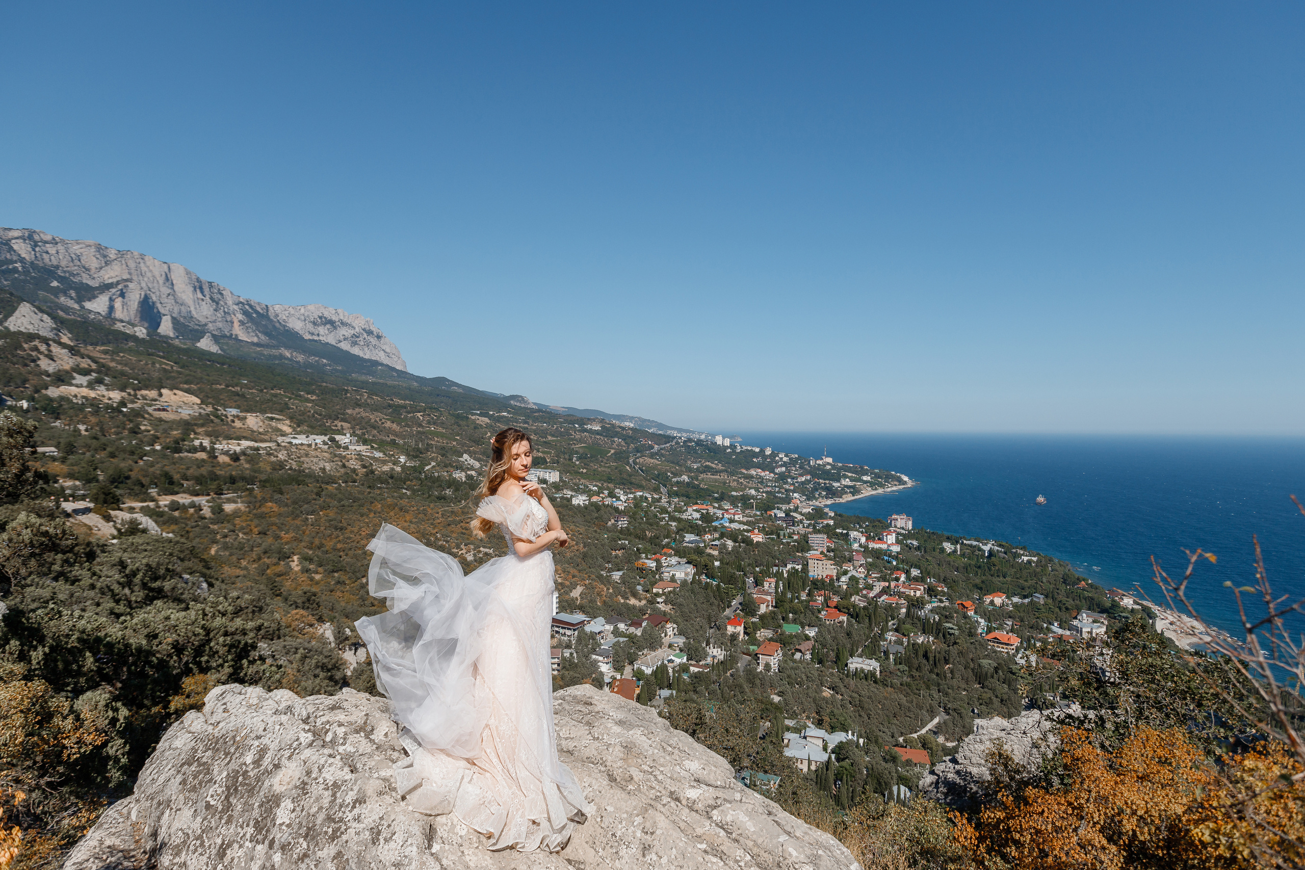 Анонс свадебной прогулки Кати и Алексея. Свадебный фотограф в Крыму и Севастополе Ольга Баскакова