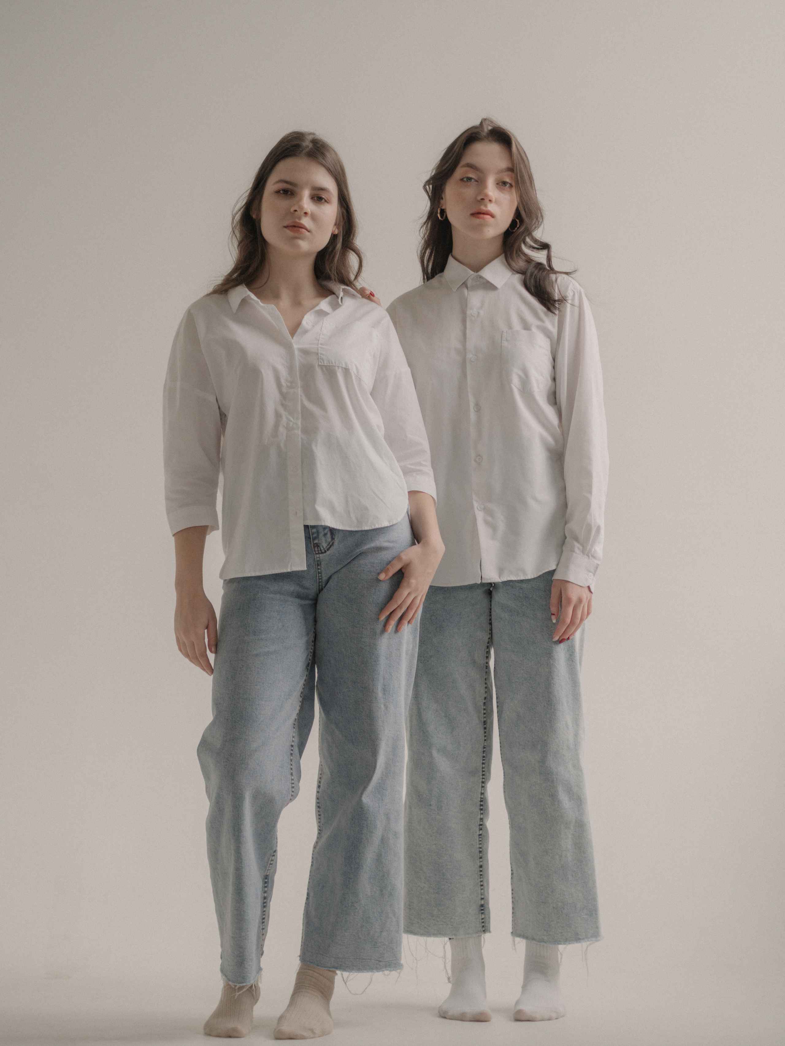 Александра и Дарья. April. Portrait photographer