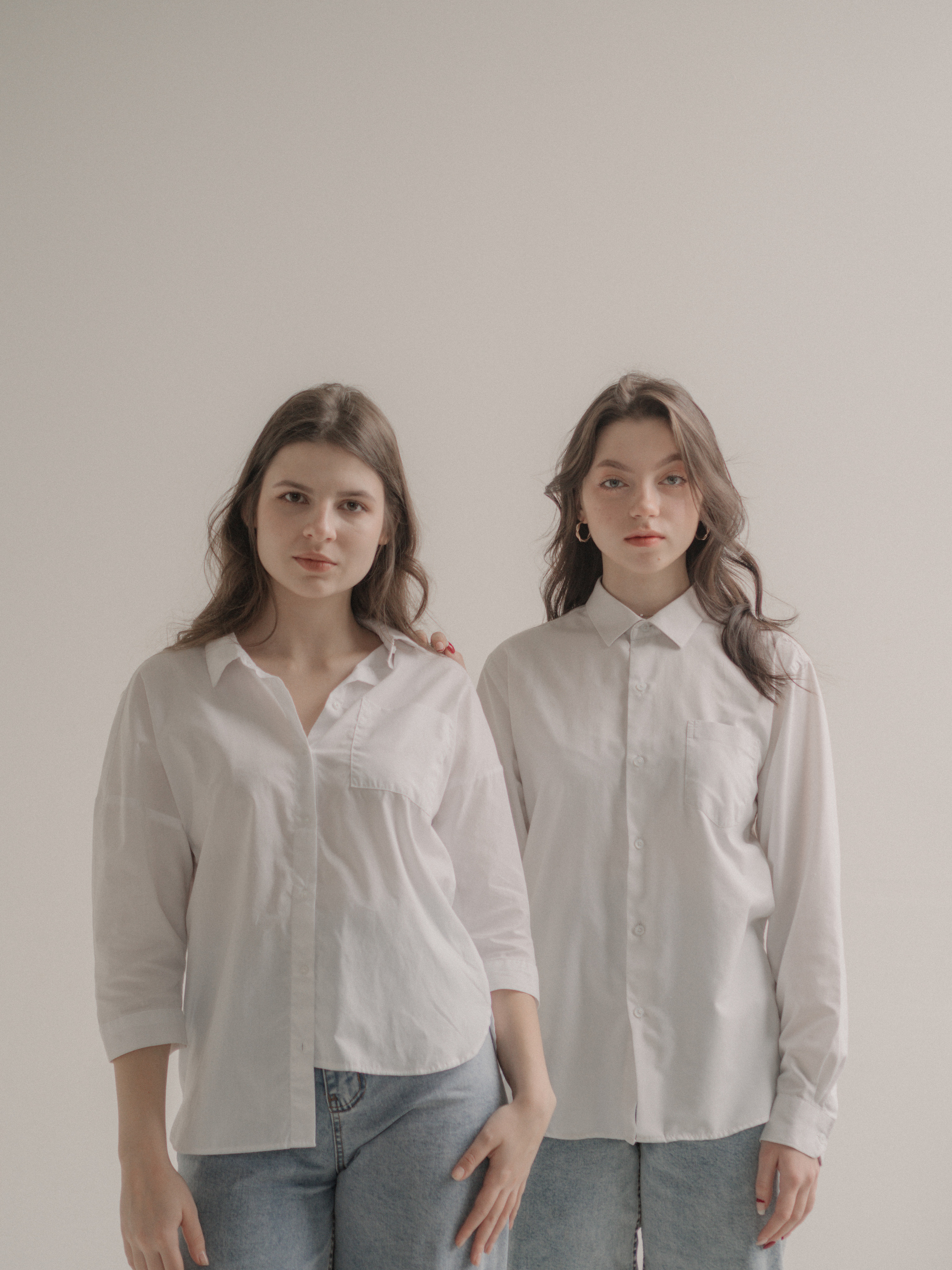 Александра и Дарья. April. Portrait photographer