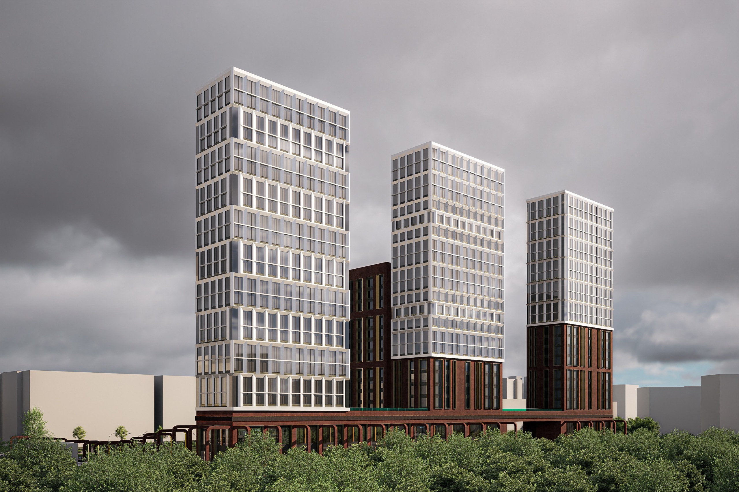 ЖК Шурановский. Архитектурно-дизайнерское бюро ROOMS