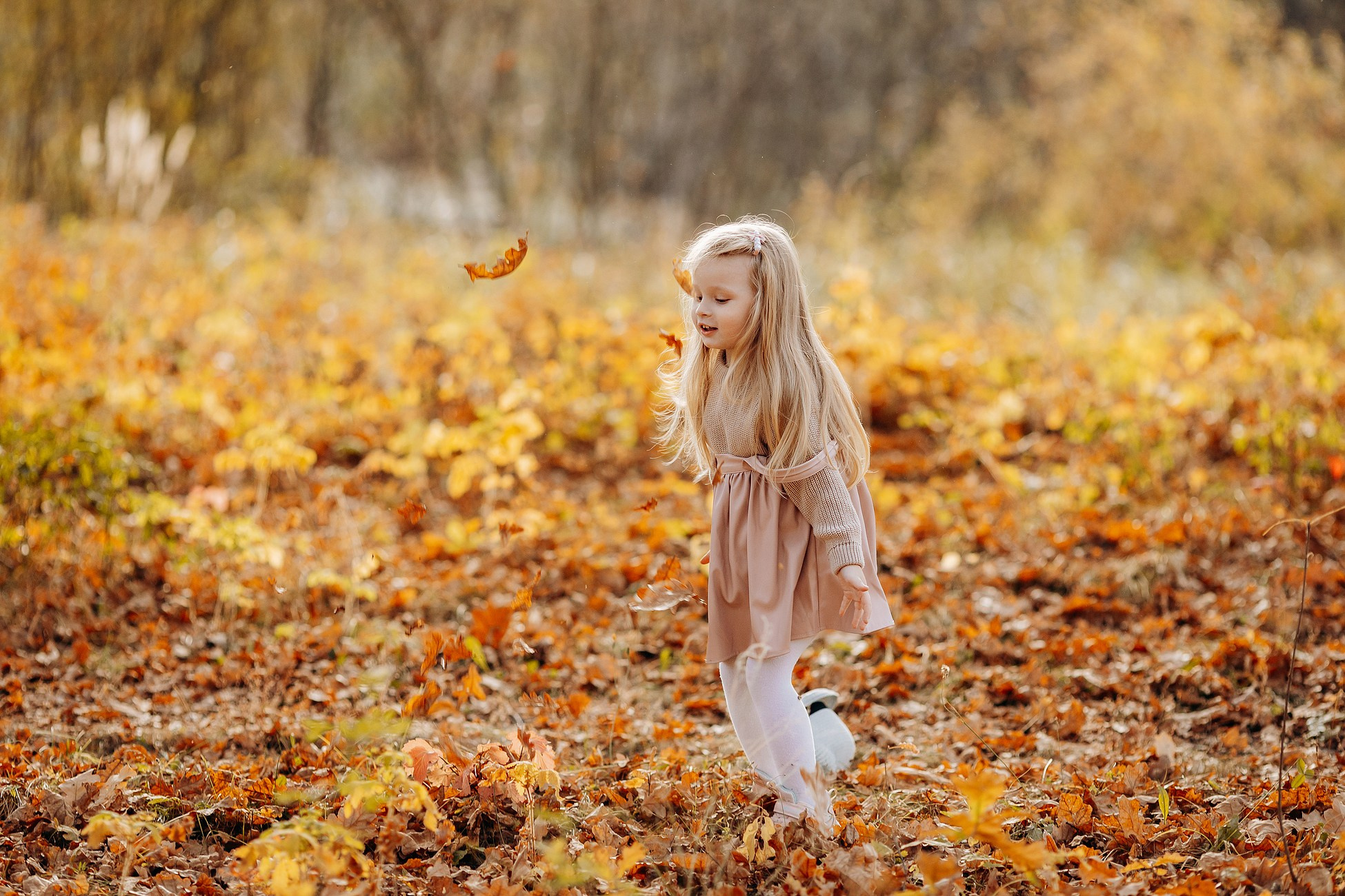 Осенняя история. Семейный фотограф в Пензе Мария Левина