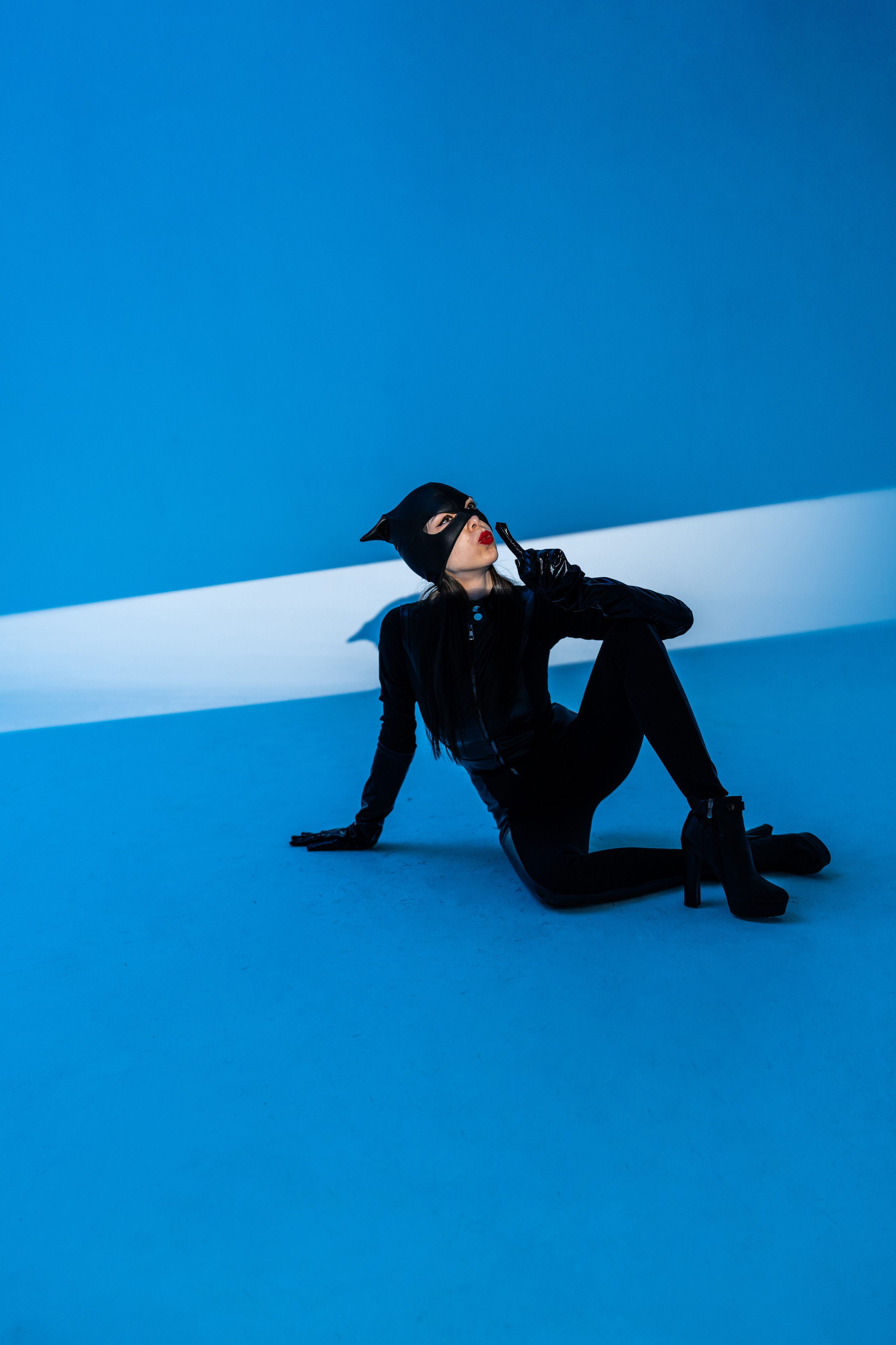 Женщина кошка. Модель Камилла. Свадебный и индивидуальный фотограф Аля Мамакова