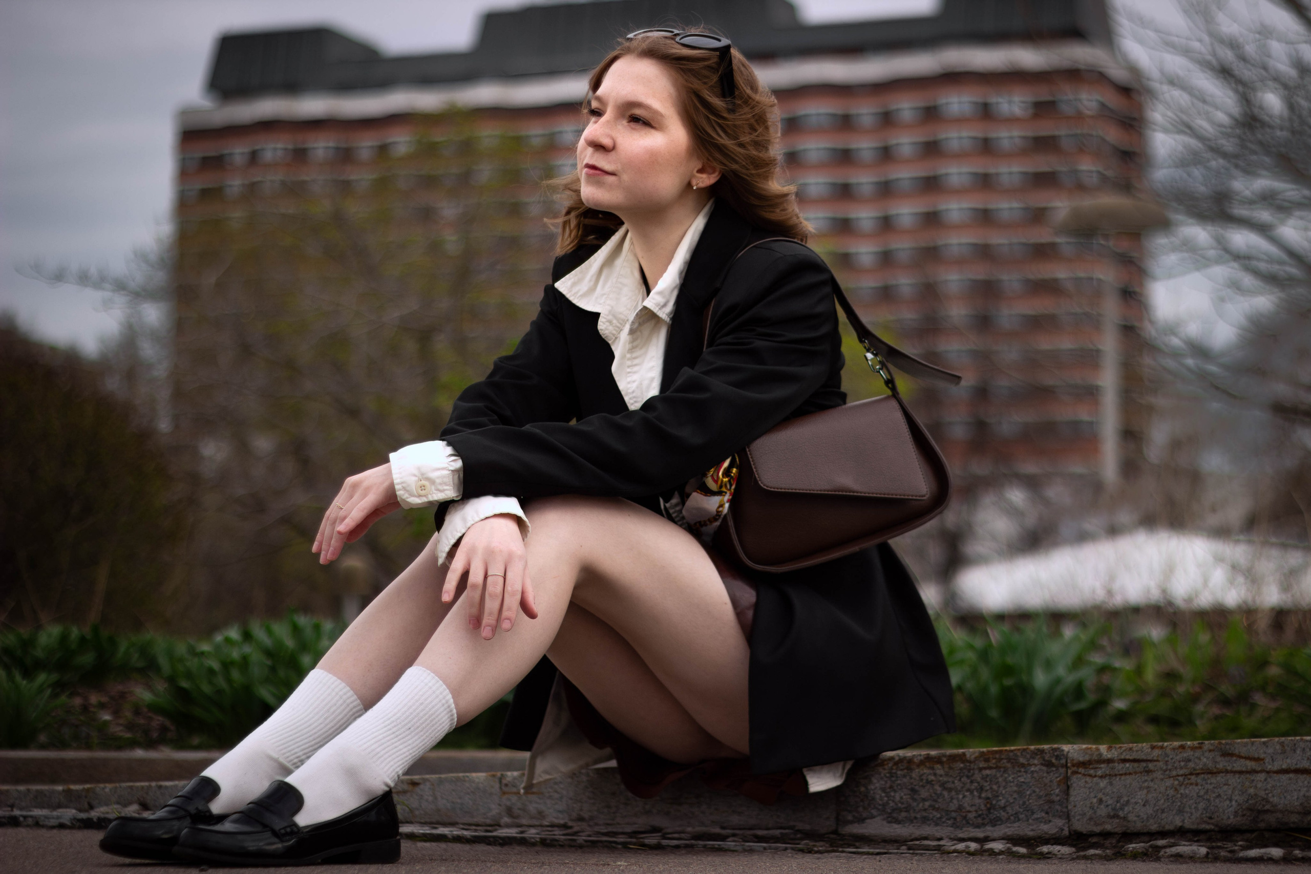 Аня на Крымской набережной. Портретный фотограф Москва Юлия Трякина