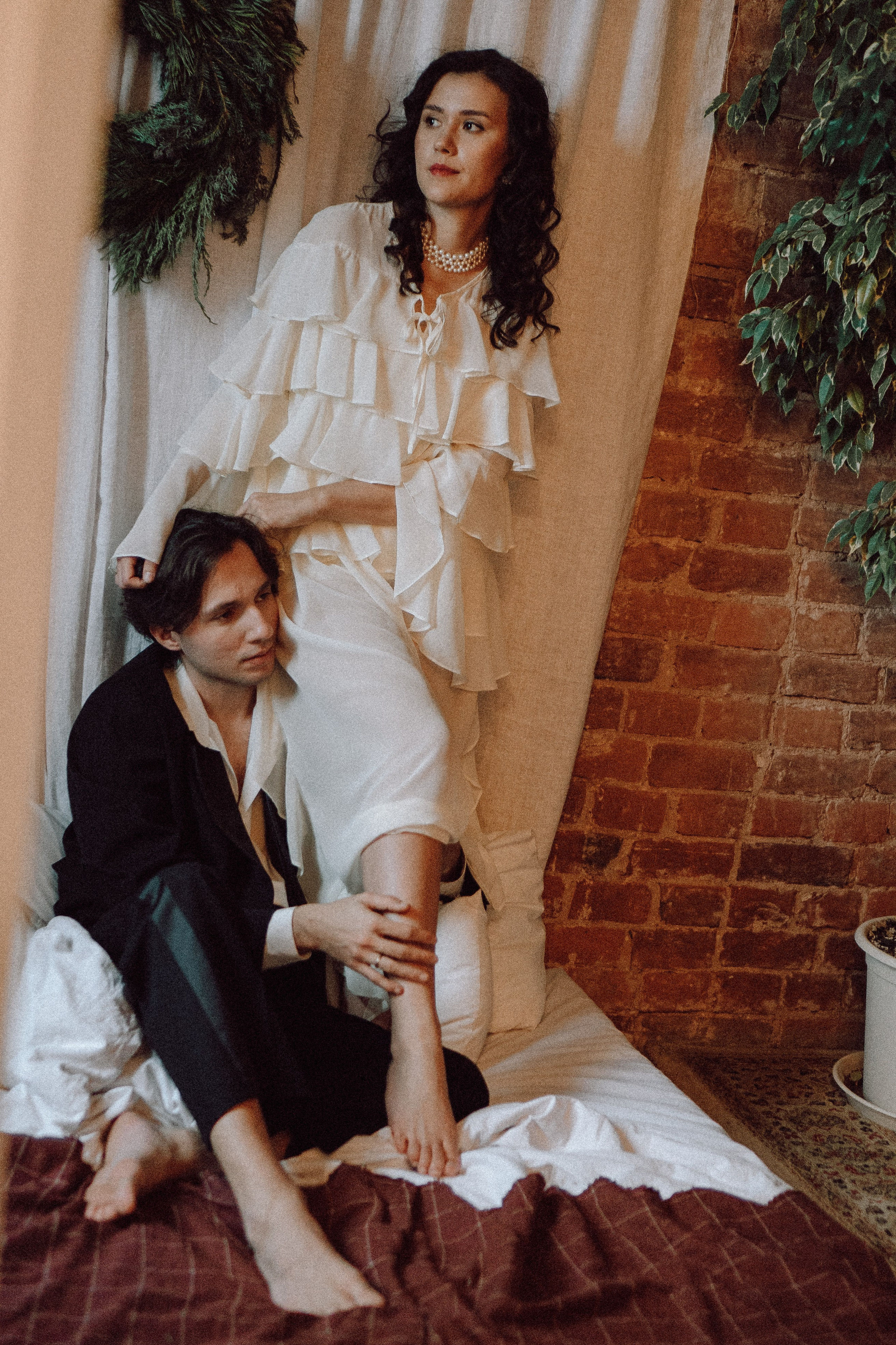 УТРО ЖЕНИХА И НЕВЕСТЫ В ФОТОСТУДИИ И ОСНОВНАЯ ФОТОСЕСИСИЯ ЗИМОЙ. Профессиональный фотограф, Санкт-Петербург — Виктория Богомолова