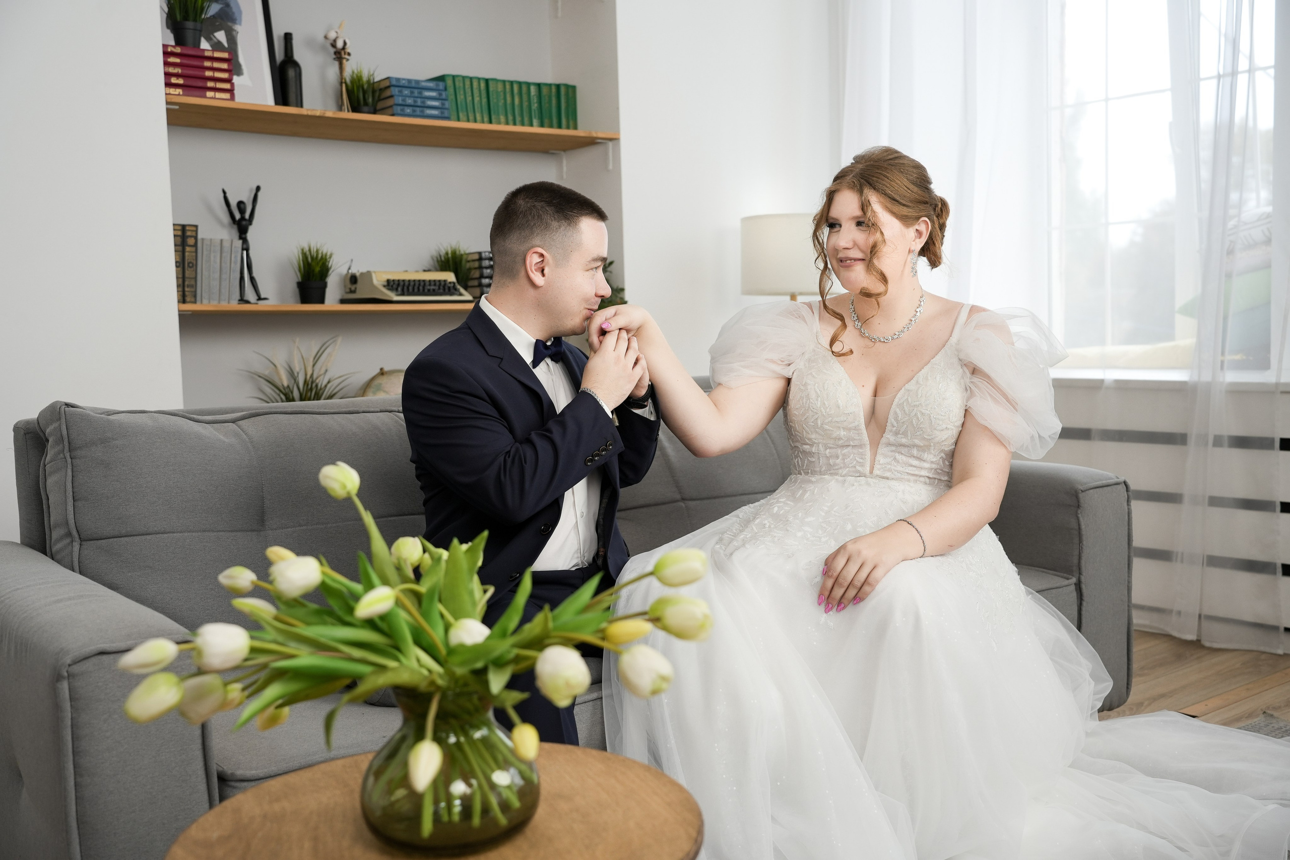 Алмаз и Мария. Интерьерная студия. Семейный фотограф Владимир Просвиркин. г. Самара