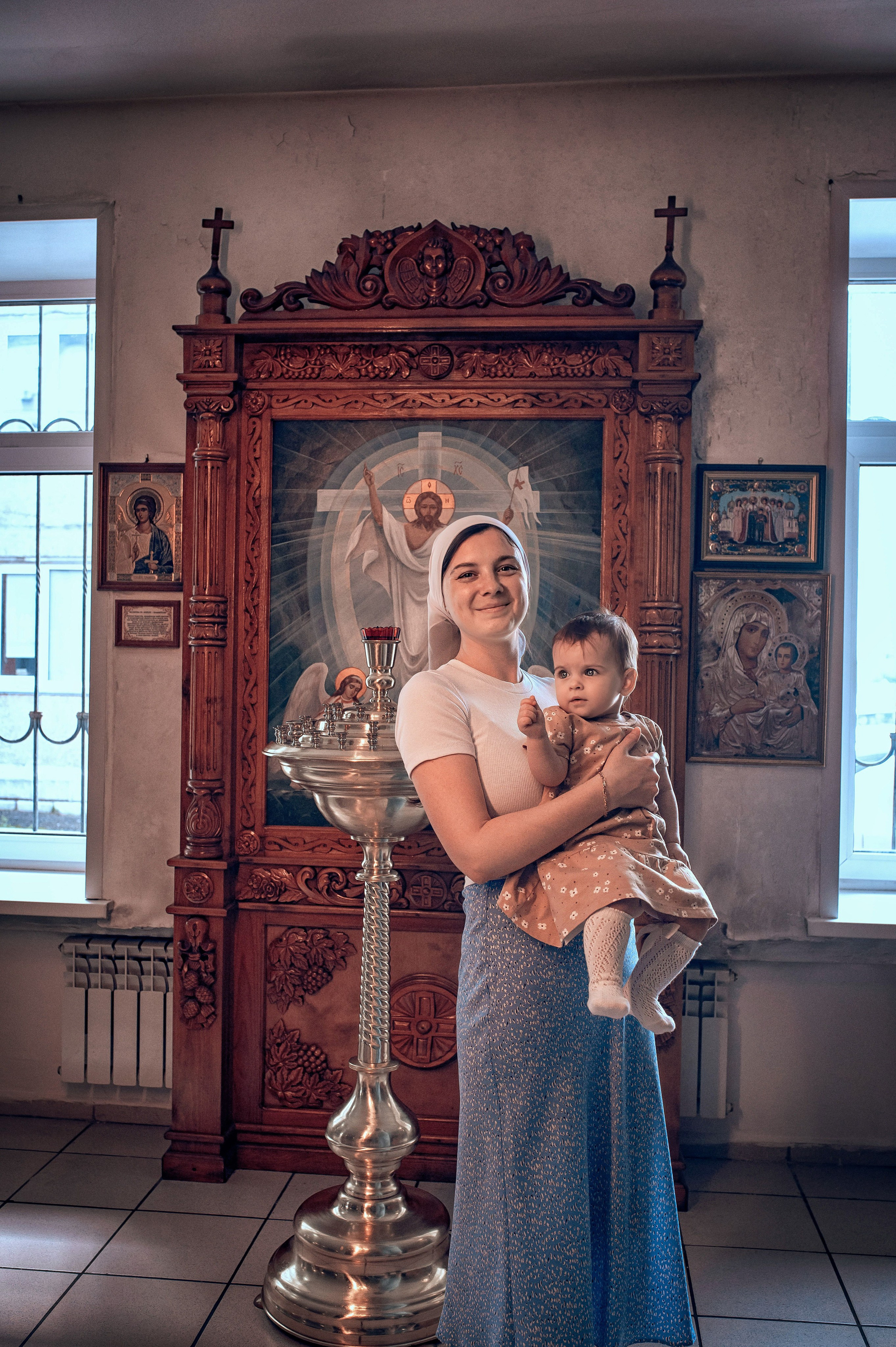 Фото крещения в Красноярске. Фотографы крещения/венчания  Красноярск Татьяна и Вячеслав Переваловы