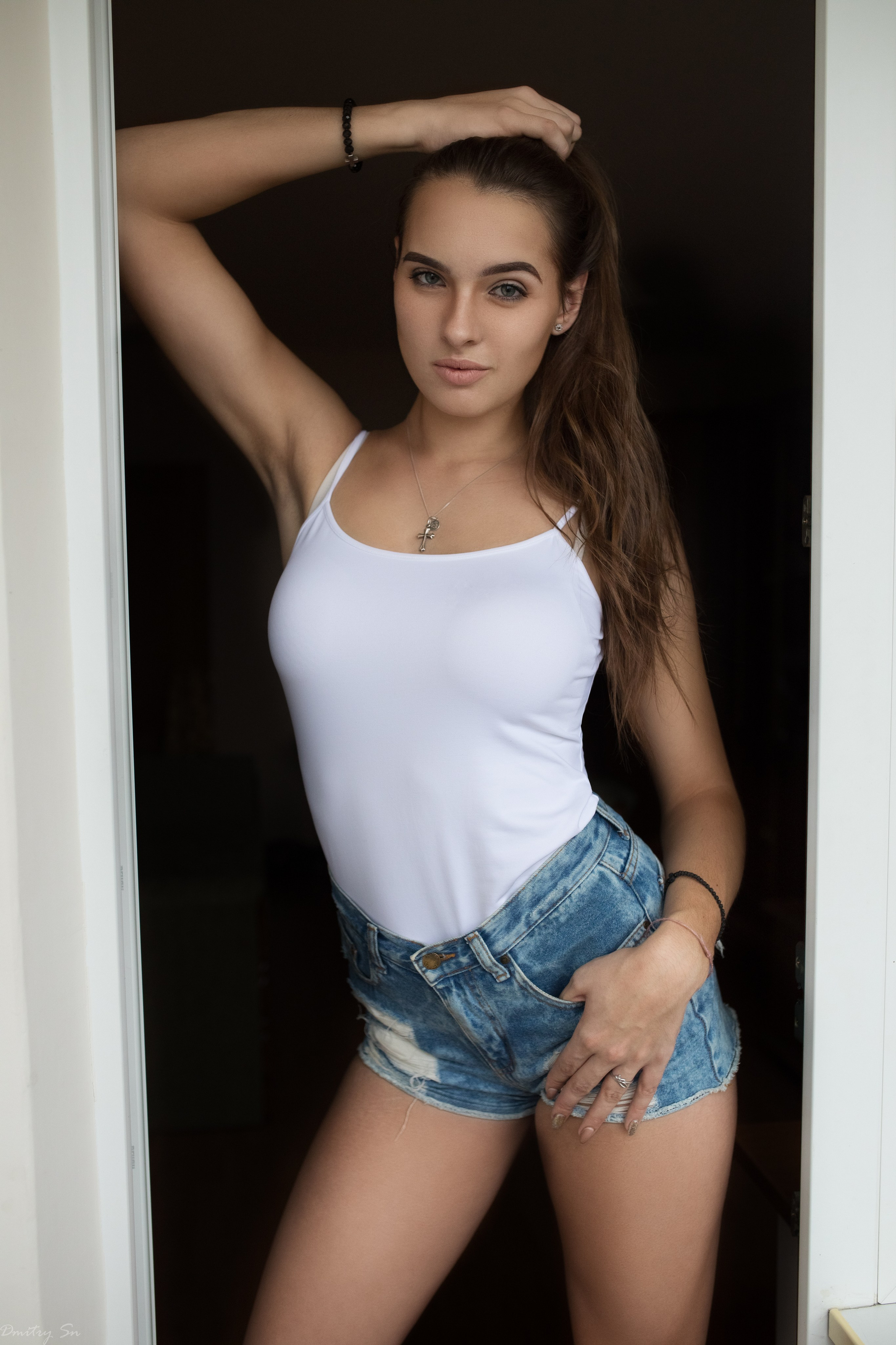 Портретная съемка у окна с Натальей для «себя»