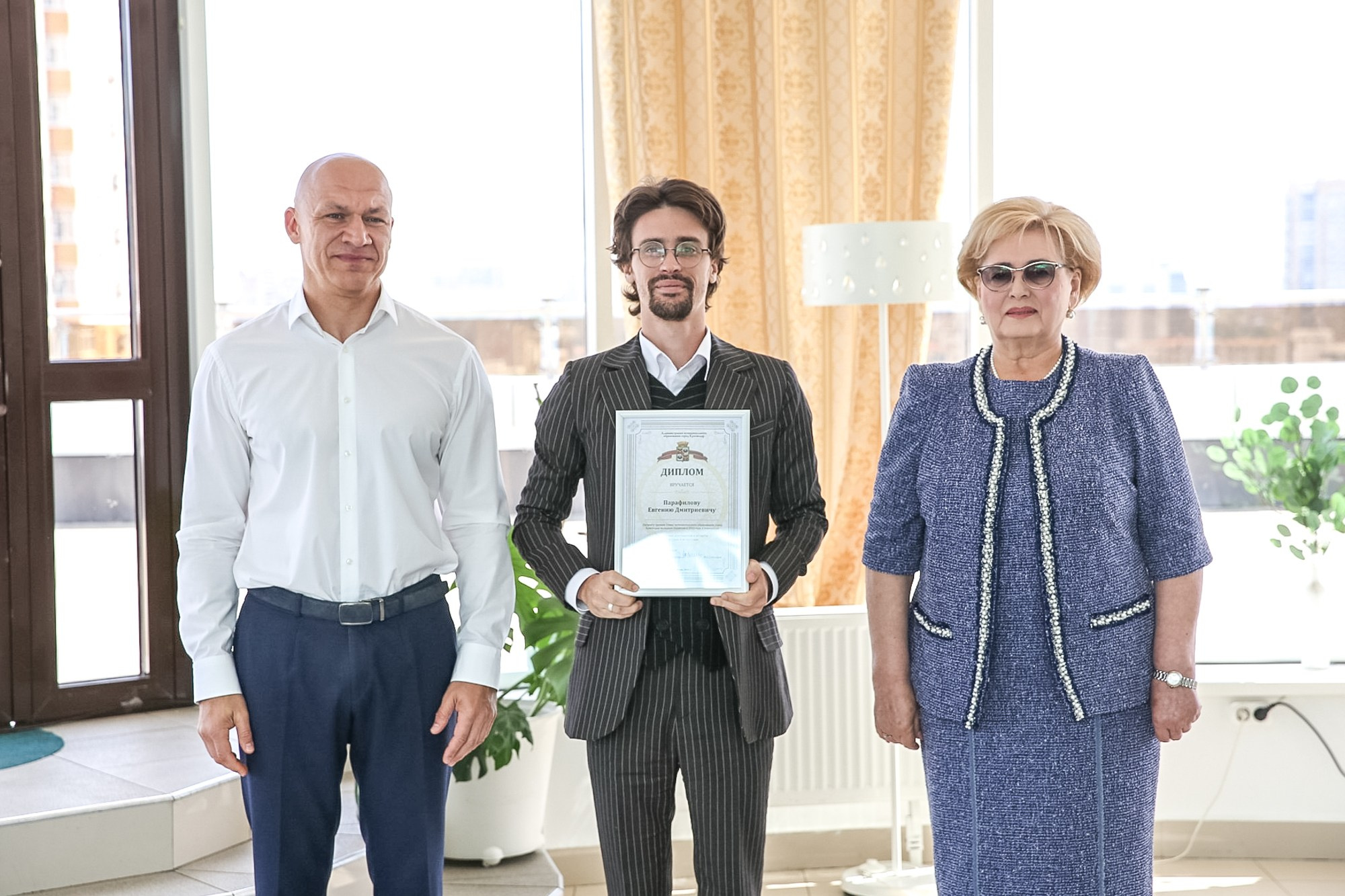 Вручение премий главы Краснодара. Репортажный, промышленный и маркетплейс-фотограф Дмитрий Чернат