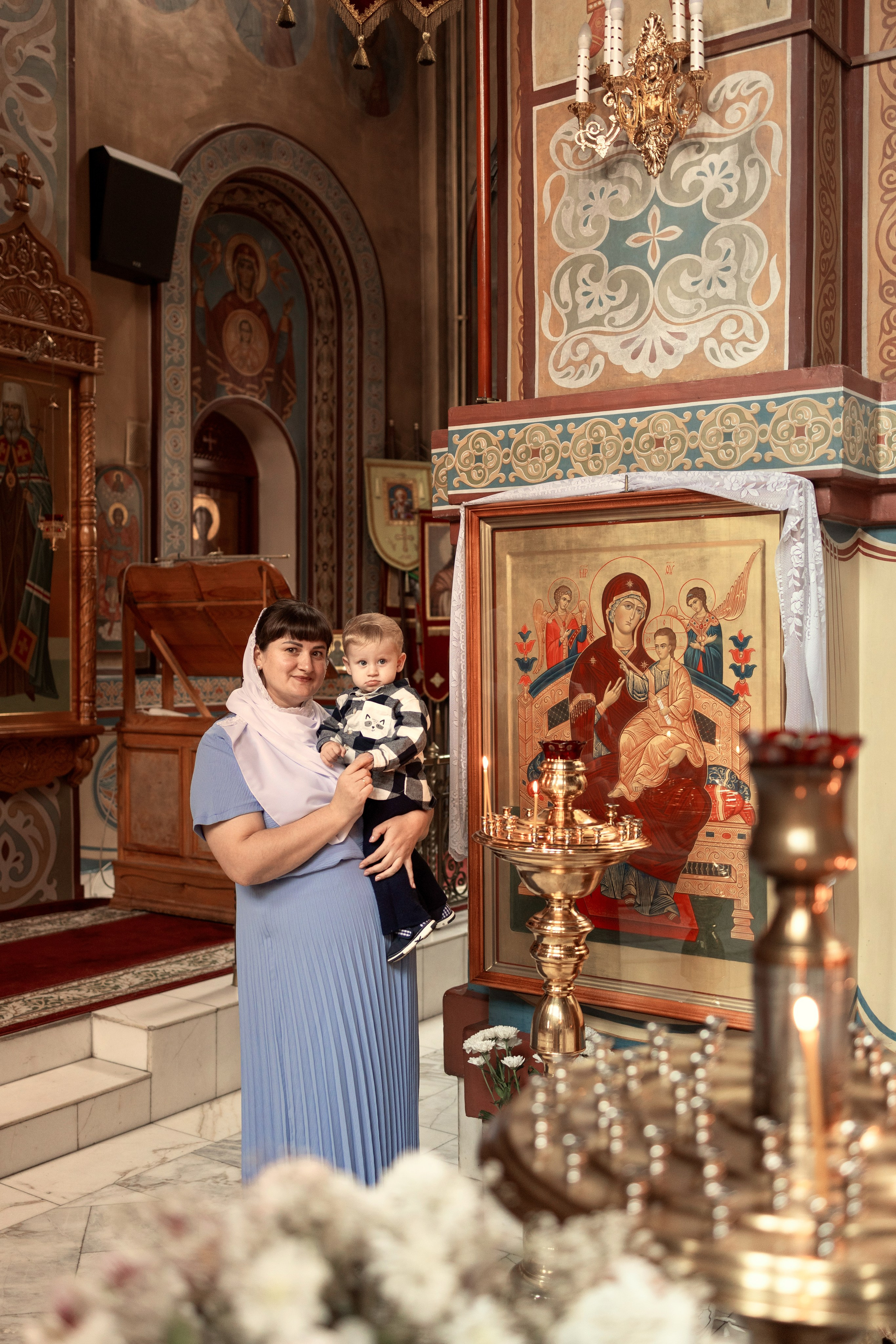 Крещение Виктора. ТОП Фотограф на Крещение и Венчание Железногорск Алексей Мещеряков