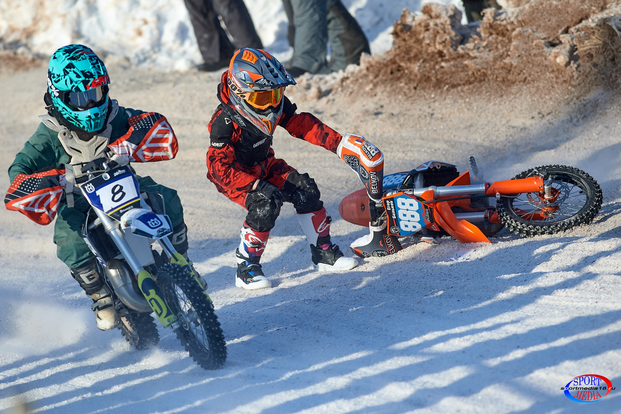 3 этап Кубка Удмуртской Республики по мотокроссу. Воткинск 23.02.2025. Спортивный репортажный фотограф в Ижевске Сергей Мерзляков