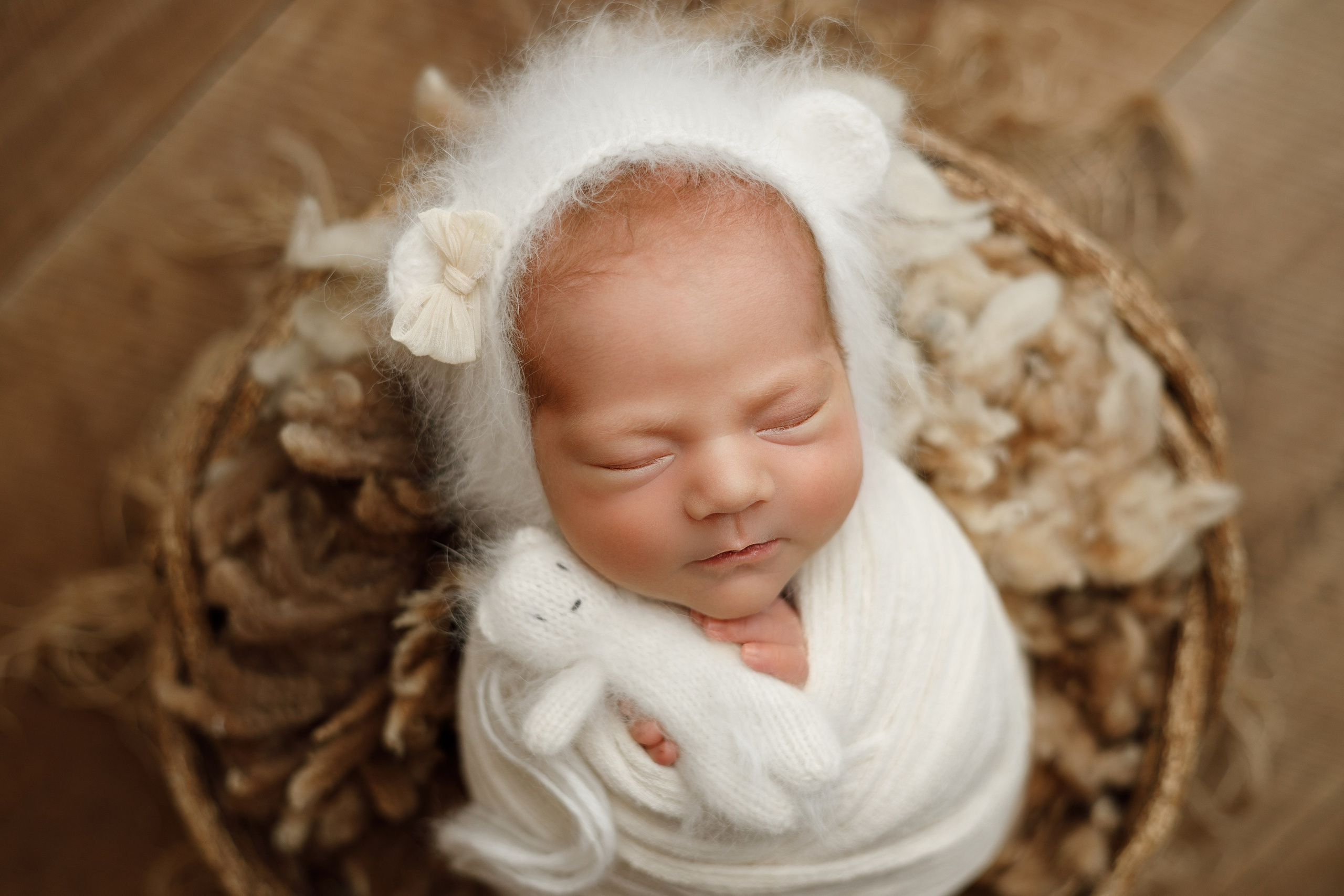 Новорожденные. Алена. Профессиональная детская и семейная фотостудия в Краснодаре