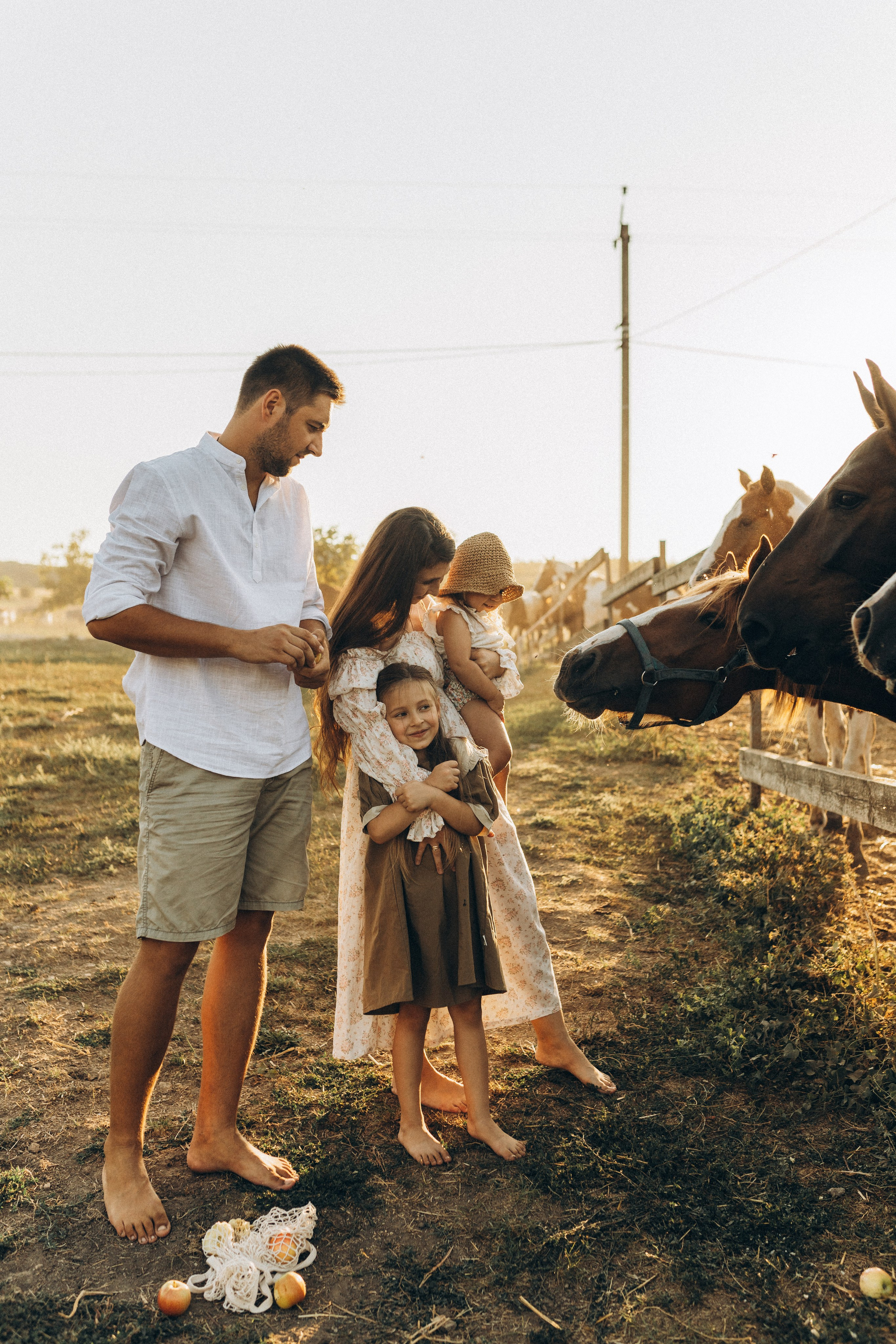 На ферме. Семейный фотограф в Новороссийске и Анапе Александра Яковлева