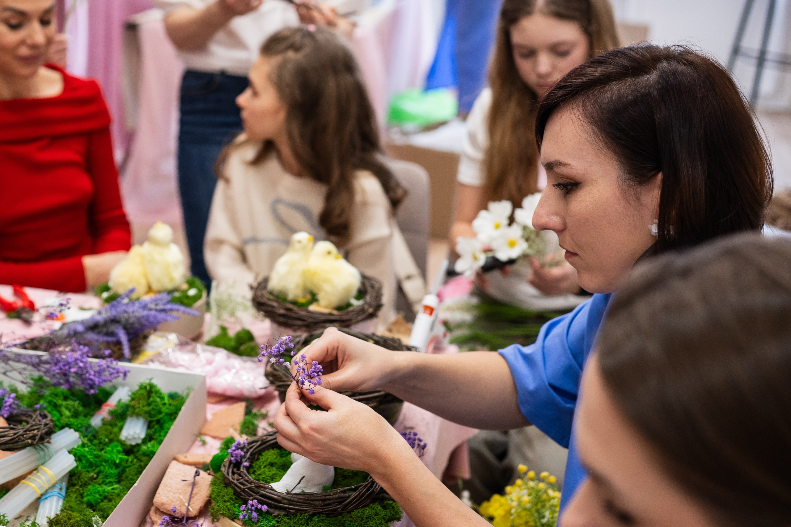 Цветочный Мастер-Класс. Vmeste.Klassno