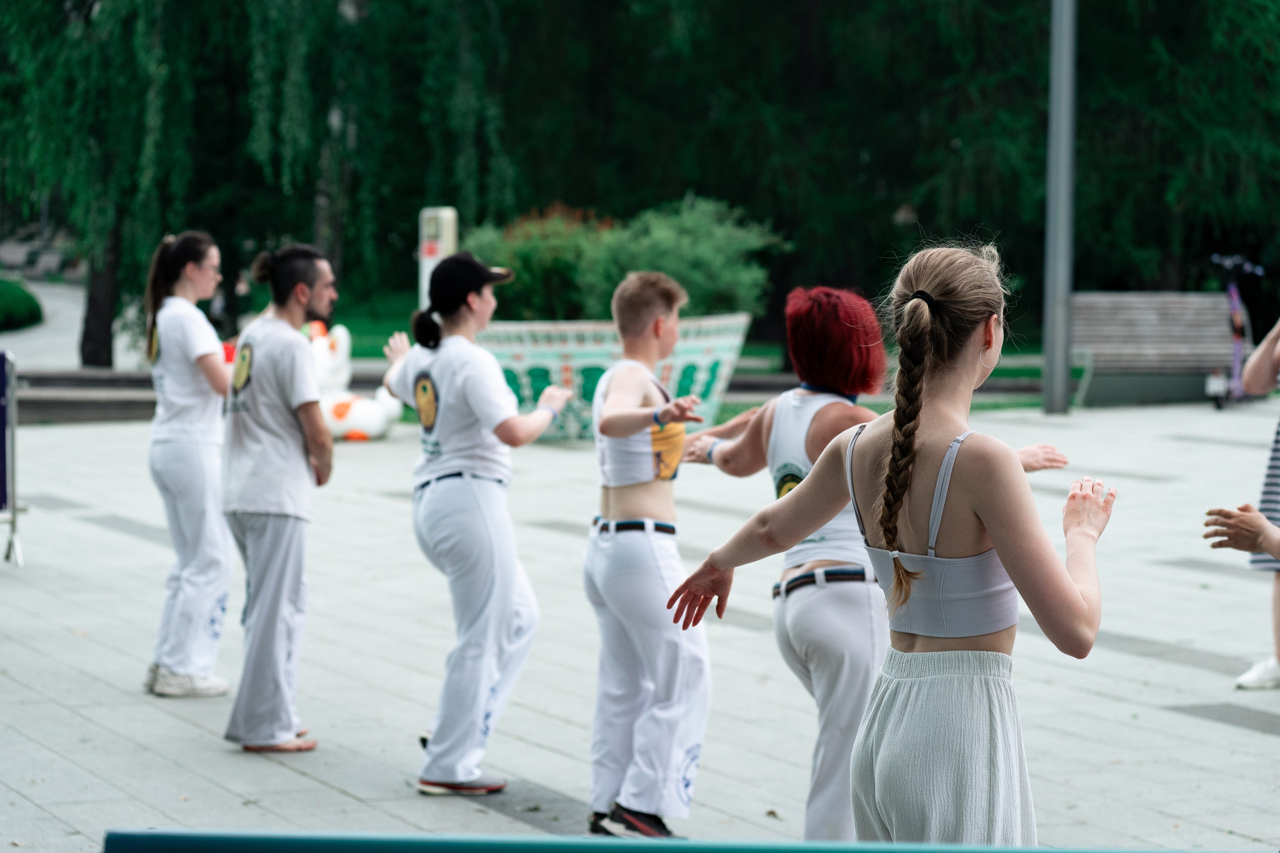 Открытый класс AXE Capoeira на фестивале неолимписких видов спорта на ВДНХ 2025 г:. Фотограф в Москве Ткаченко Владимир