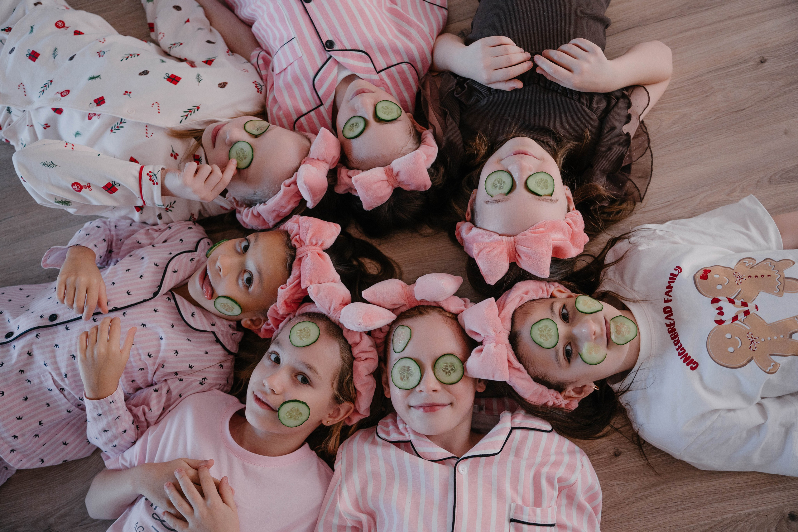 Пижамная вечеринка Варе 9 лет. Свадебный и семейный фотограф в Воронеже Анастасия Бойко