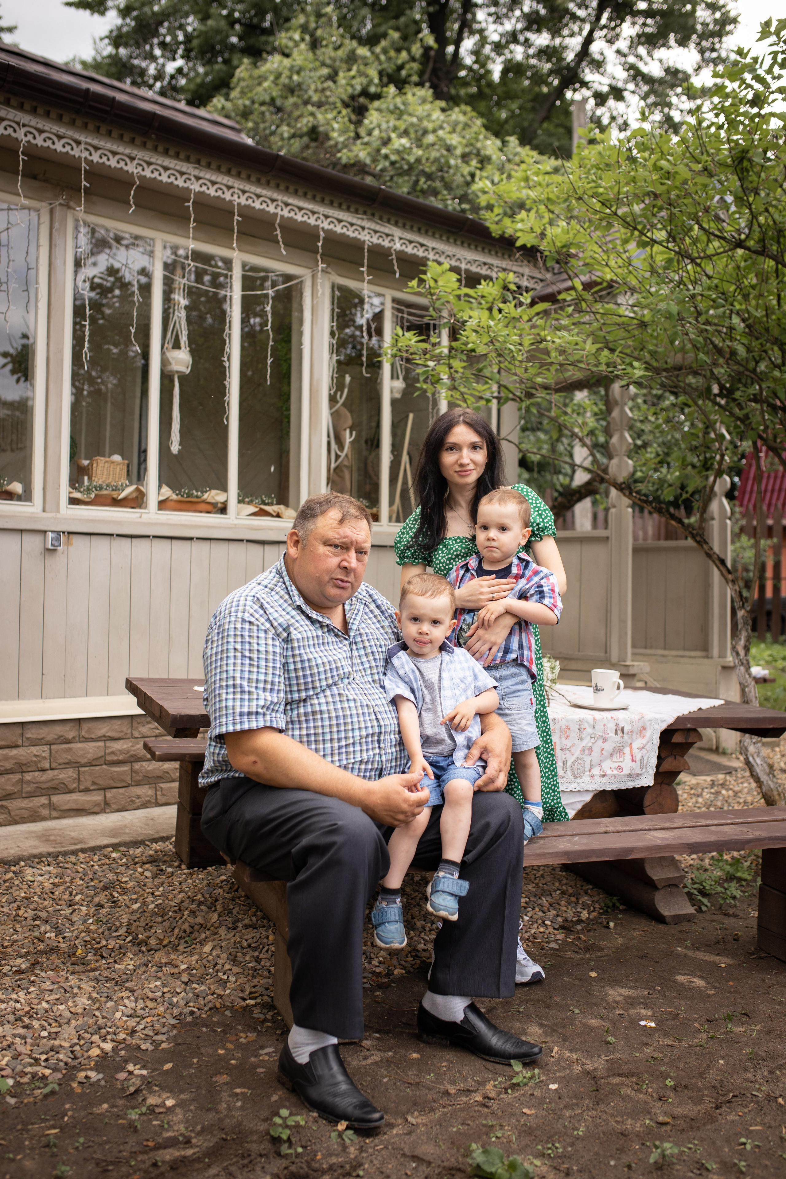 Семейная фотосессия на даче. Фотограф в Железнодорожном и Балашихе