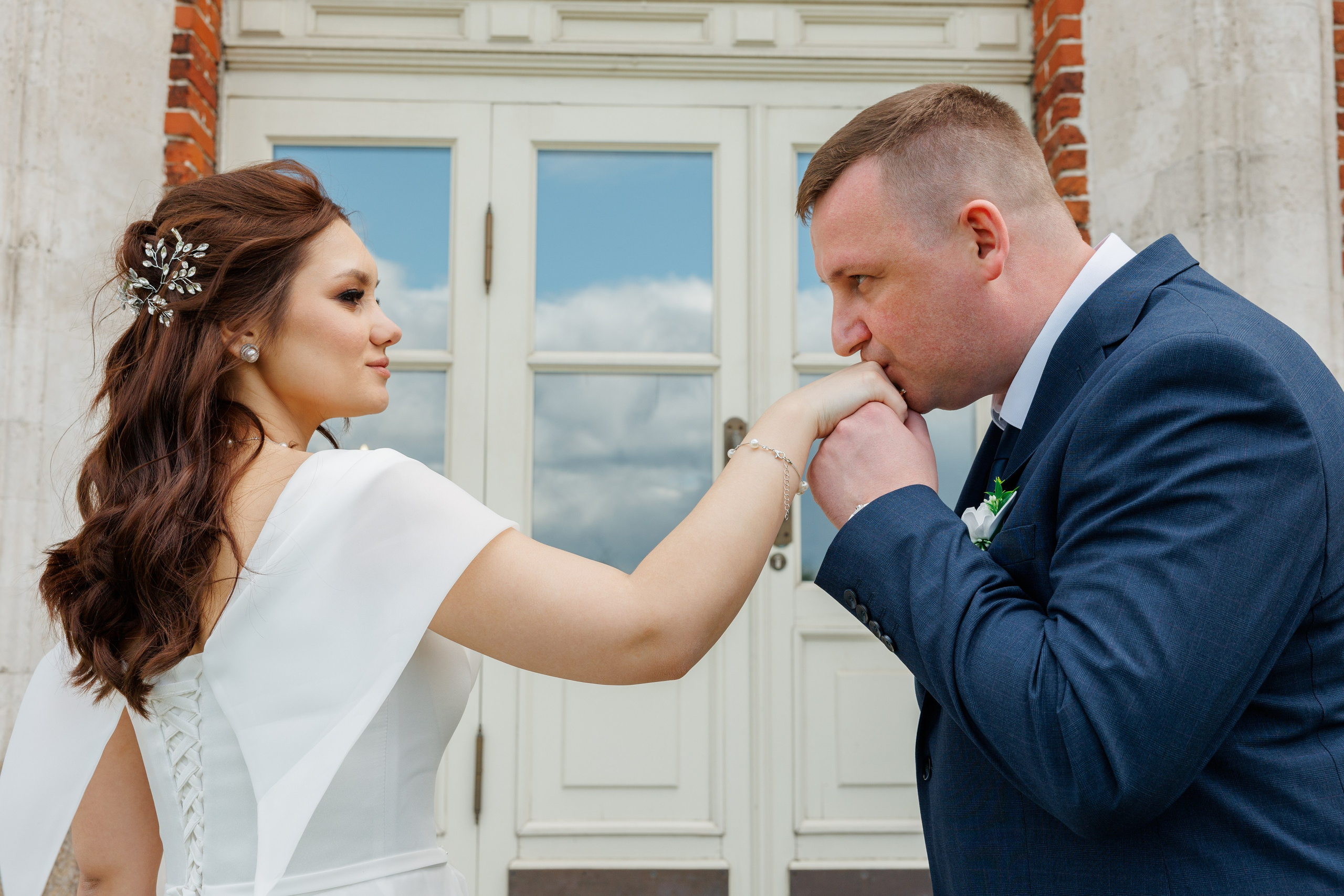 Свадебная фотосессия в Царицыно. Свадебная съёмка в Москве