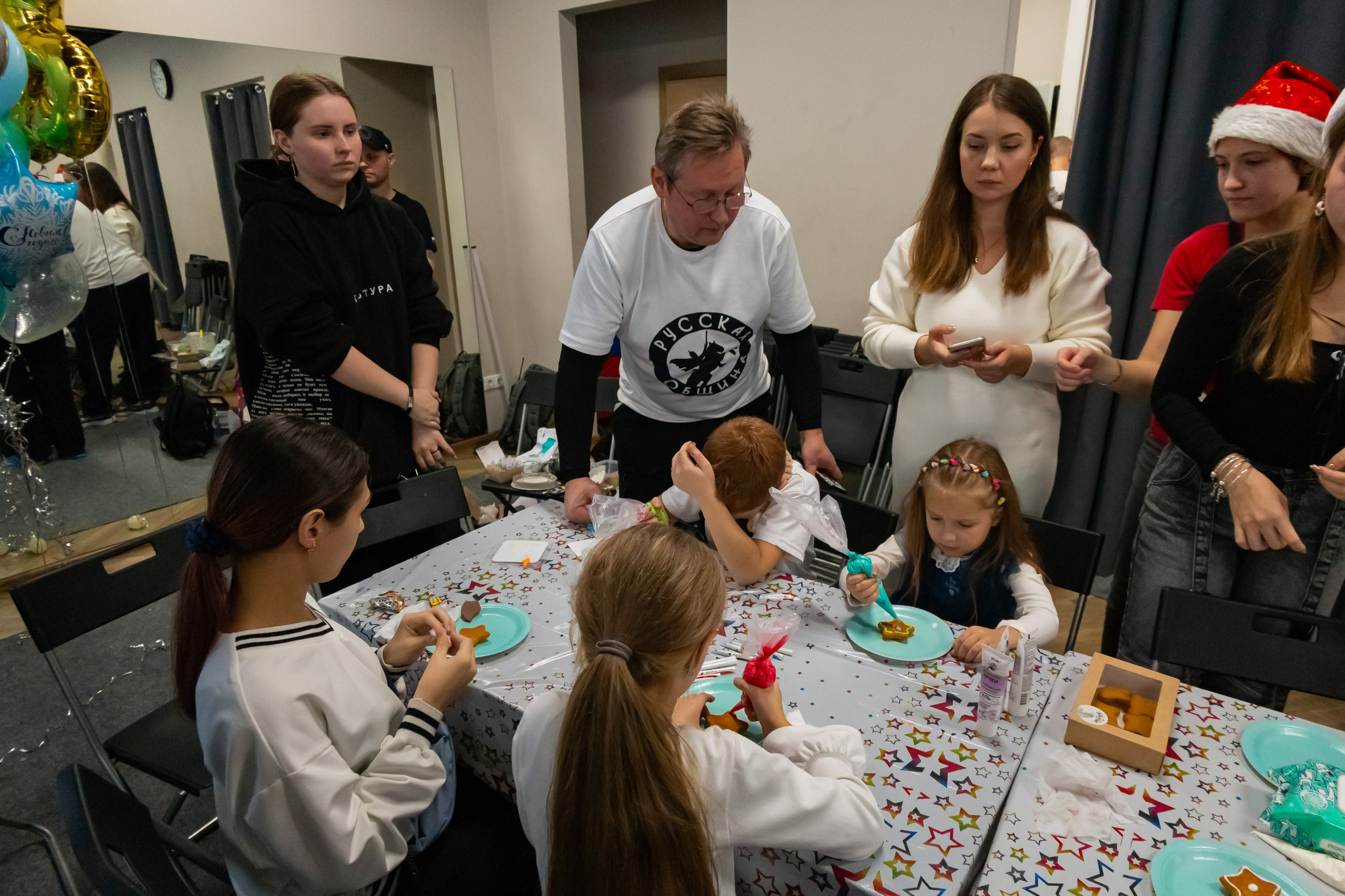 Новогодний праздник Русская Община ВАО. Фотограф Илья Варакин