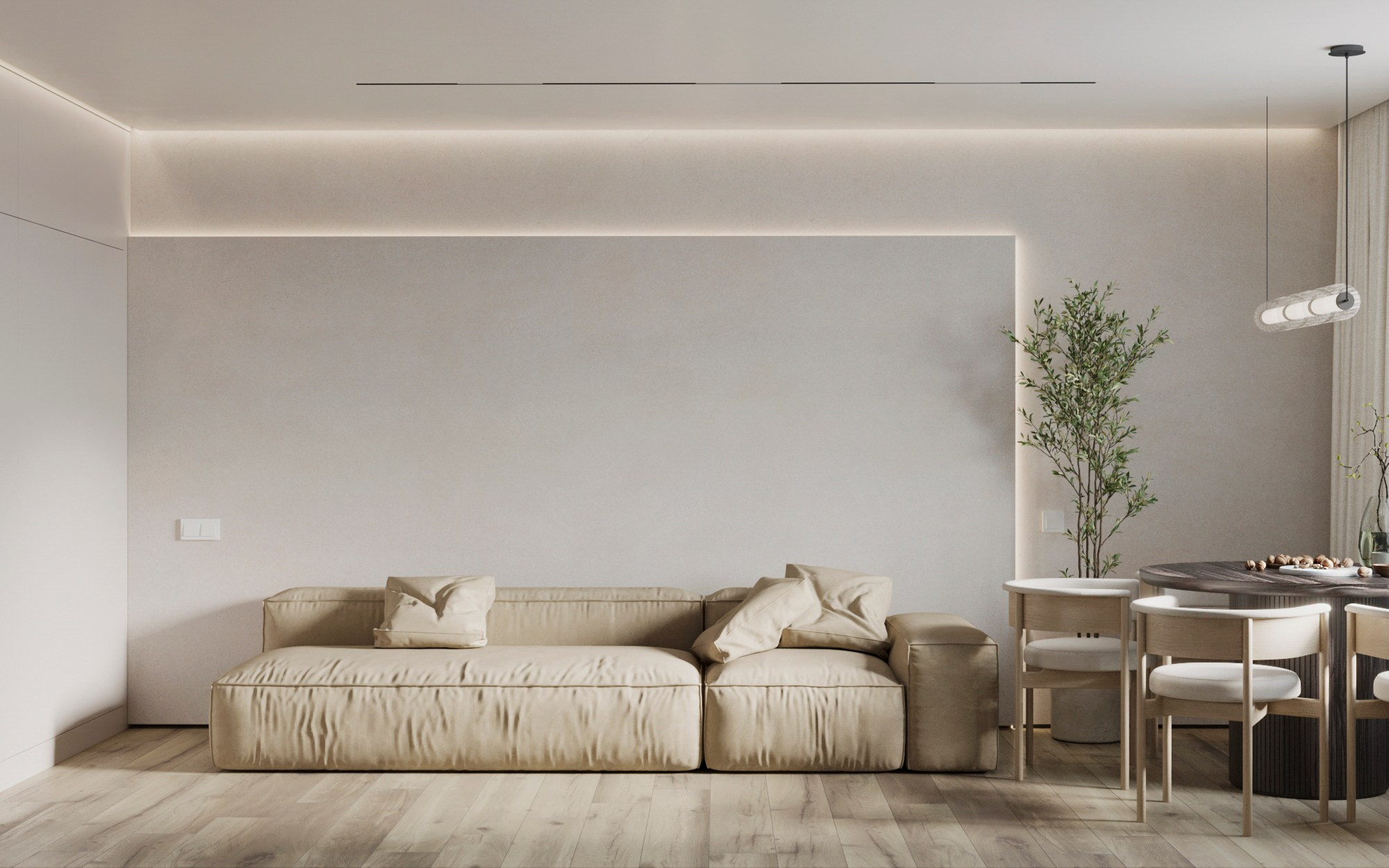 Дизайн интерьера двухуровневой квартиры Алена Родкевич. Студия интерьерного дизайна