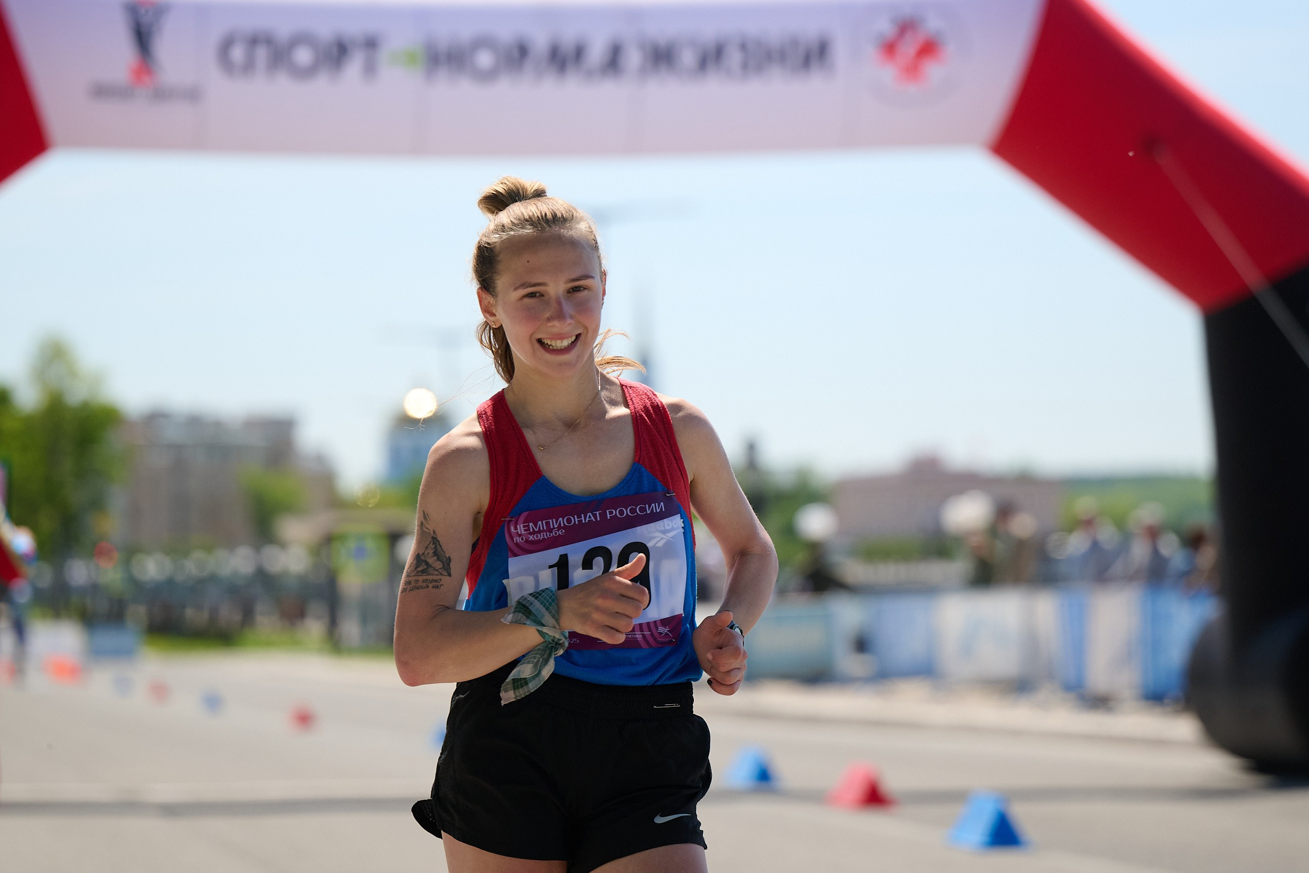 Чемпионат России по спортивной ходьбе 2025. Спортивный репортажный фотограф в Ижевске Сергей Мерзляков