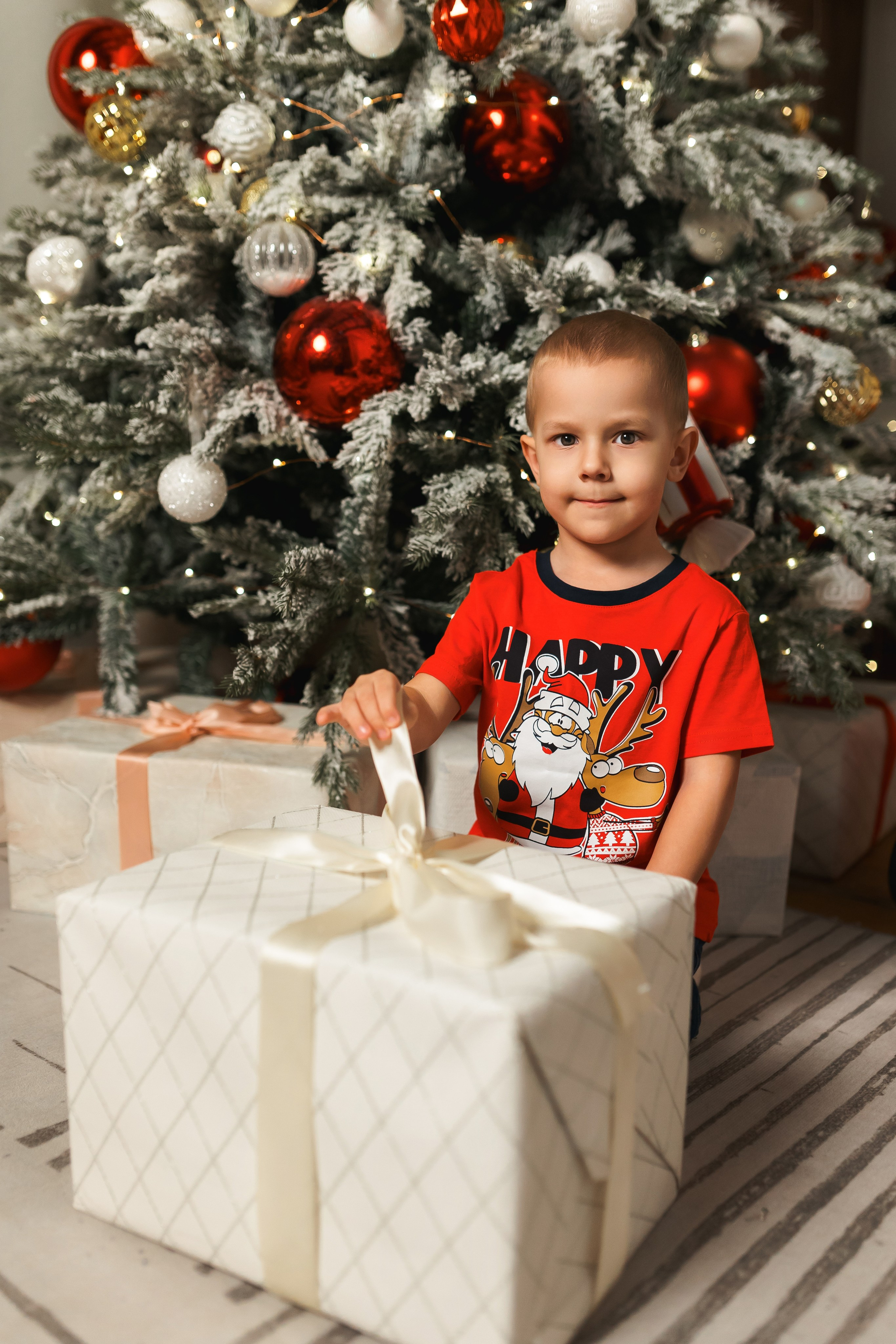 Новогодний фотосет двух семей. Свадебный фотограф в Хабаровске