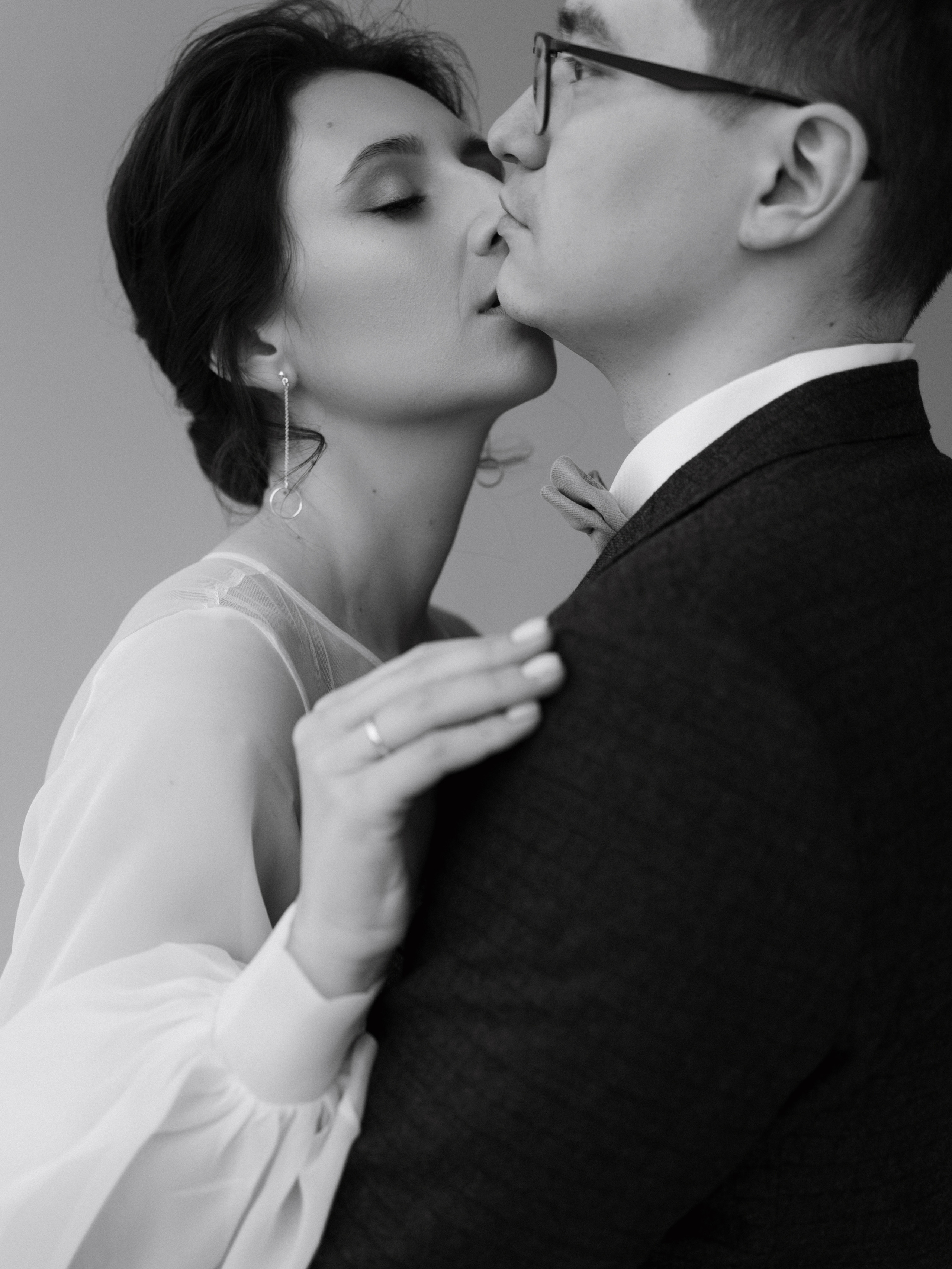 Свадебная фотосессия в фотостудии вдвоем