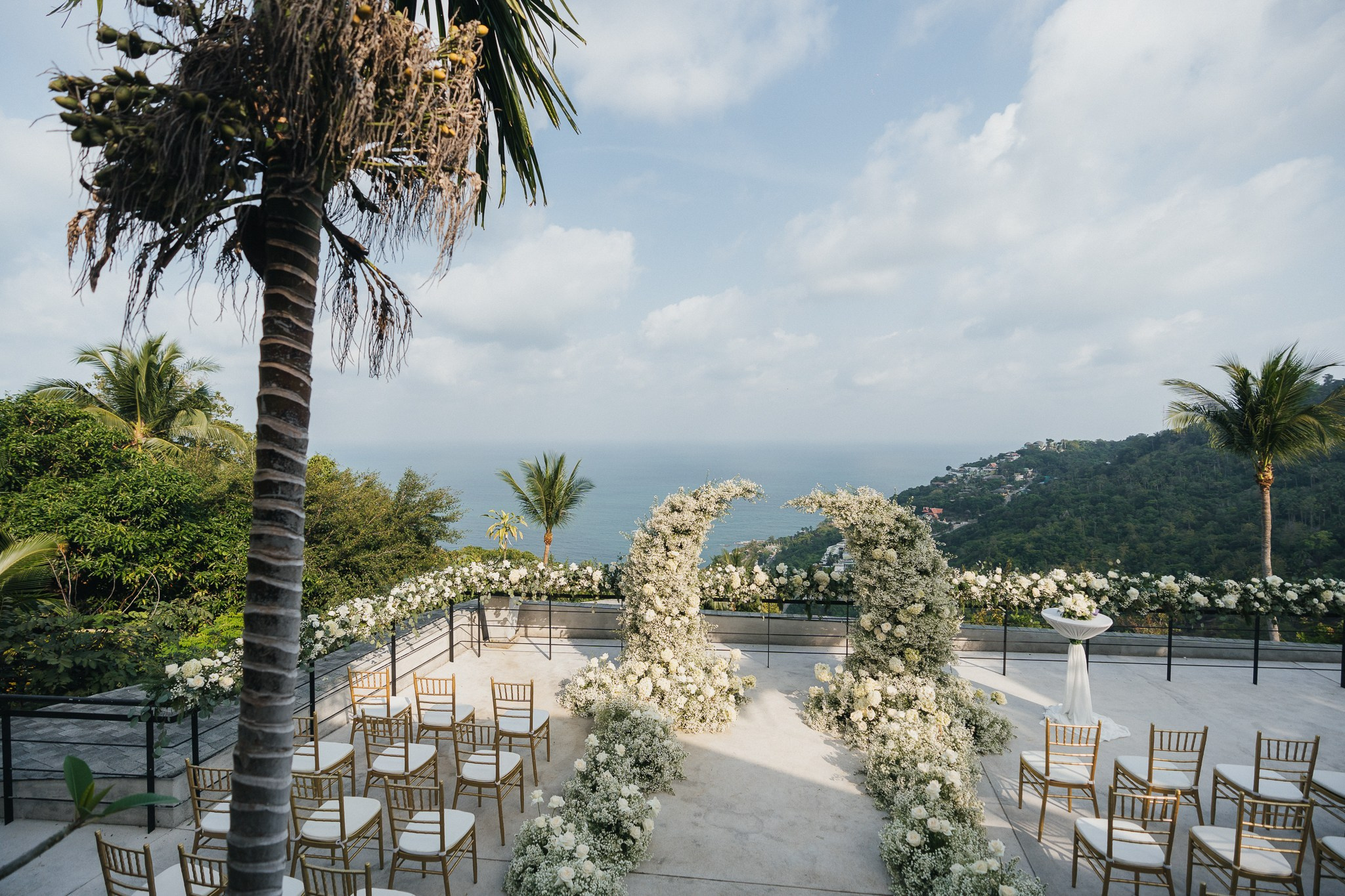 Ocean View Villa Wedding