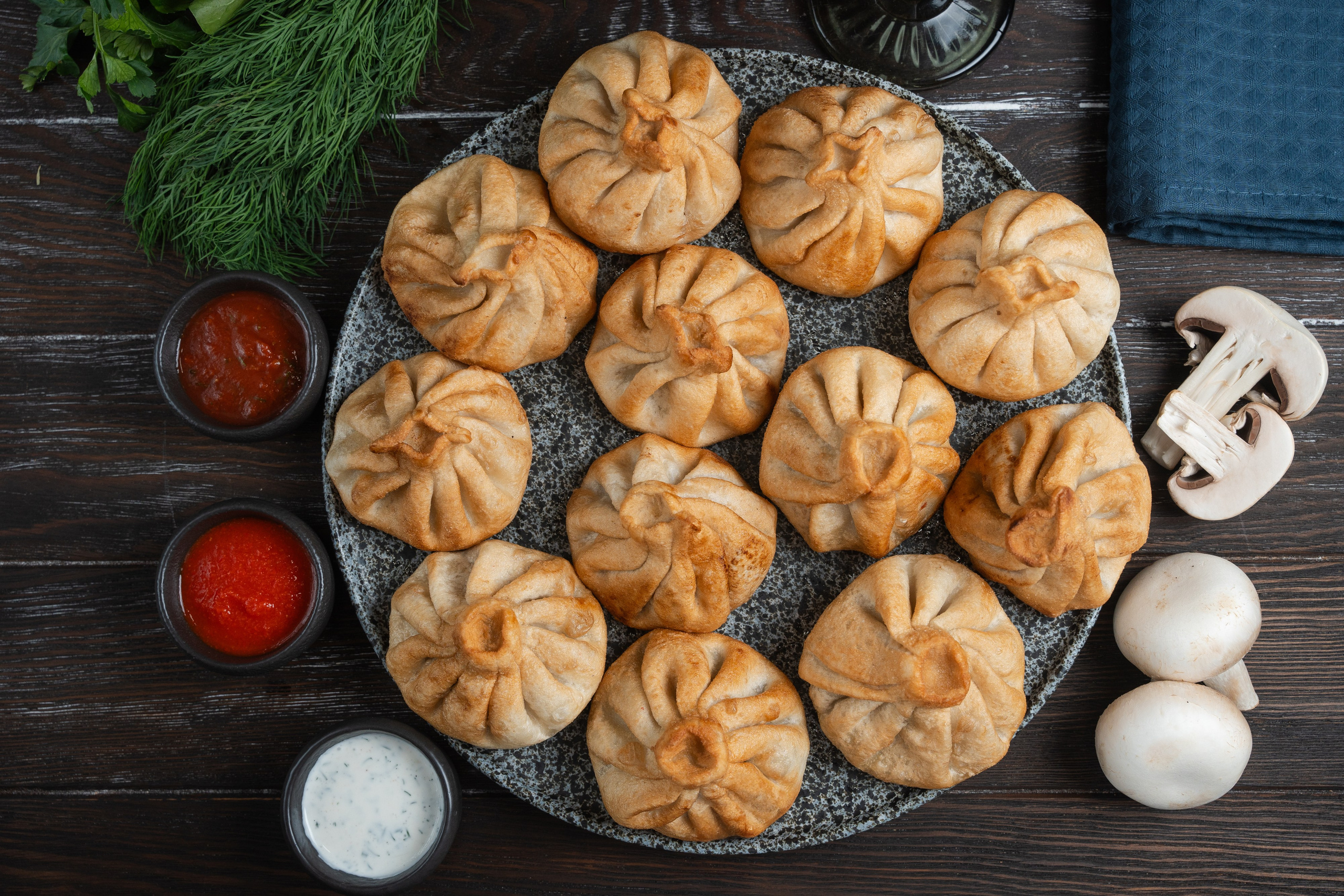 Хинкали. Фотограф Хабаровск