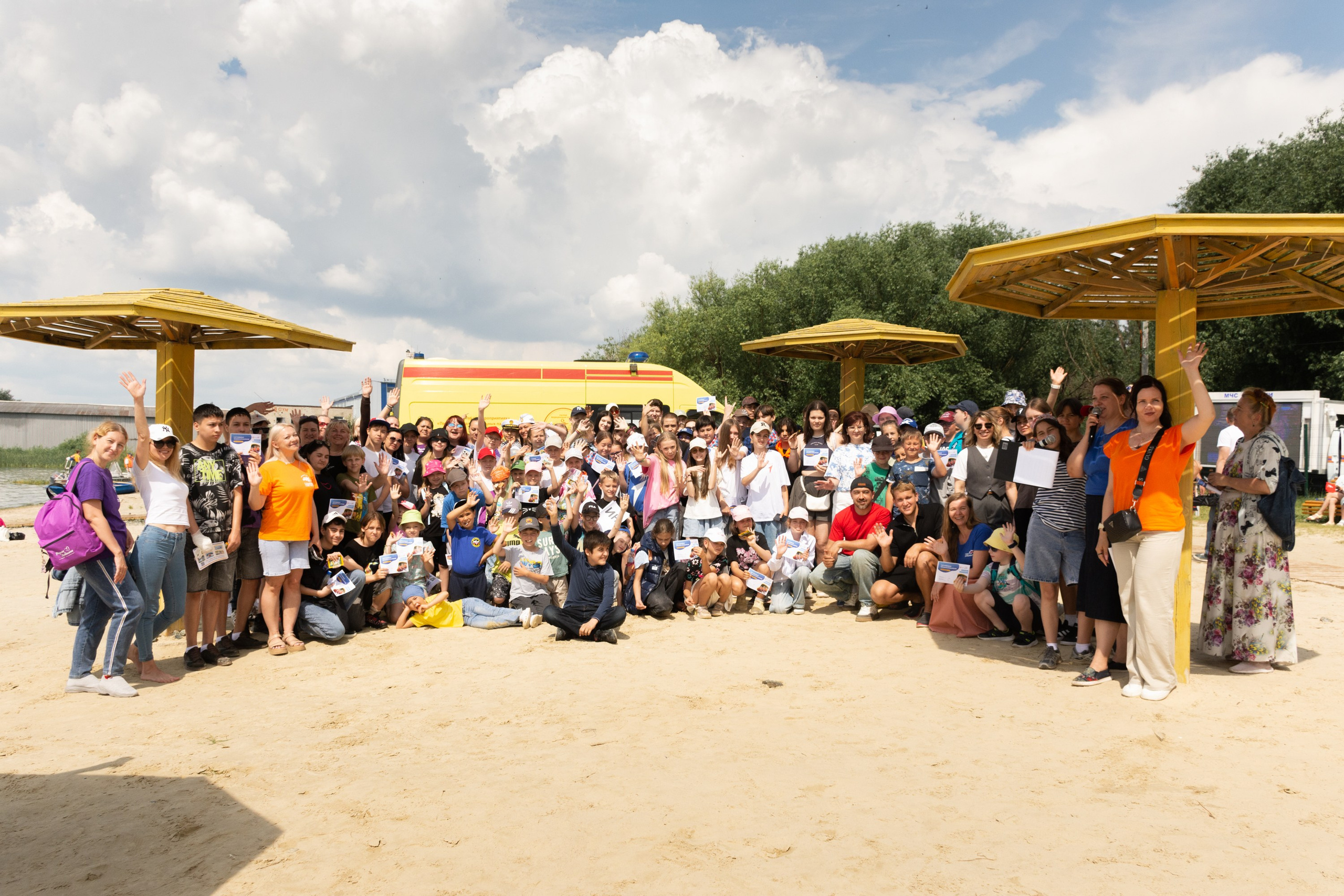 Урок по безопасности на воде (полный альбом). Фотограф Максим Буряк