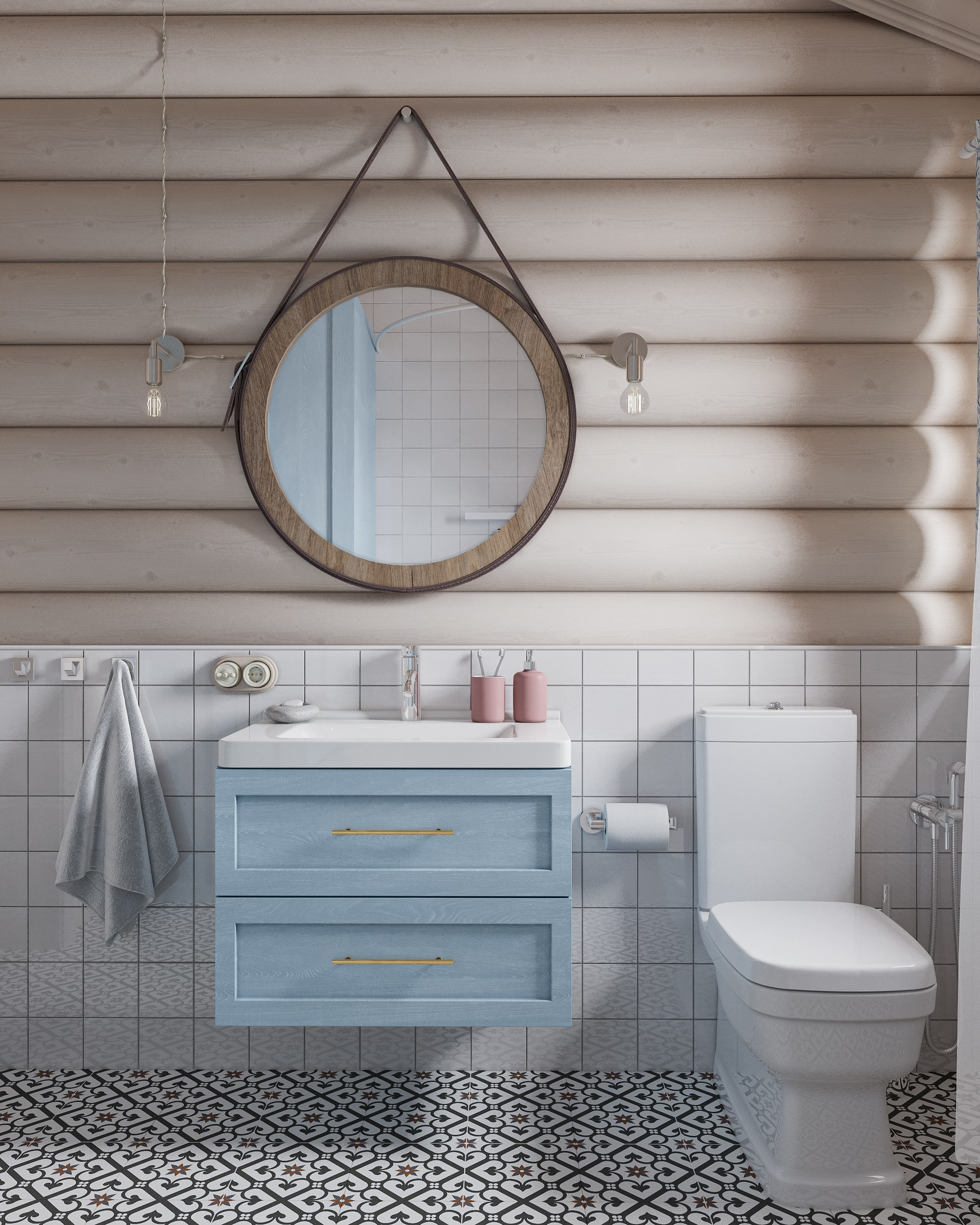 Дом из бревна