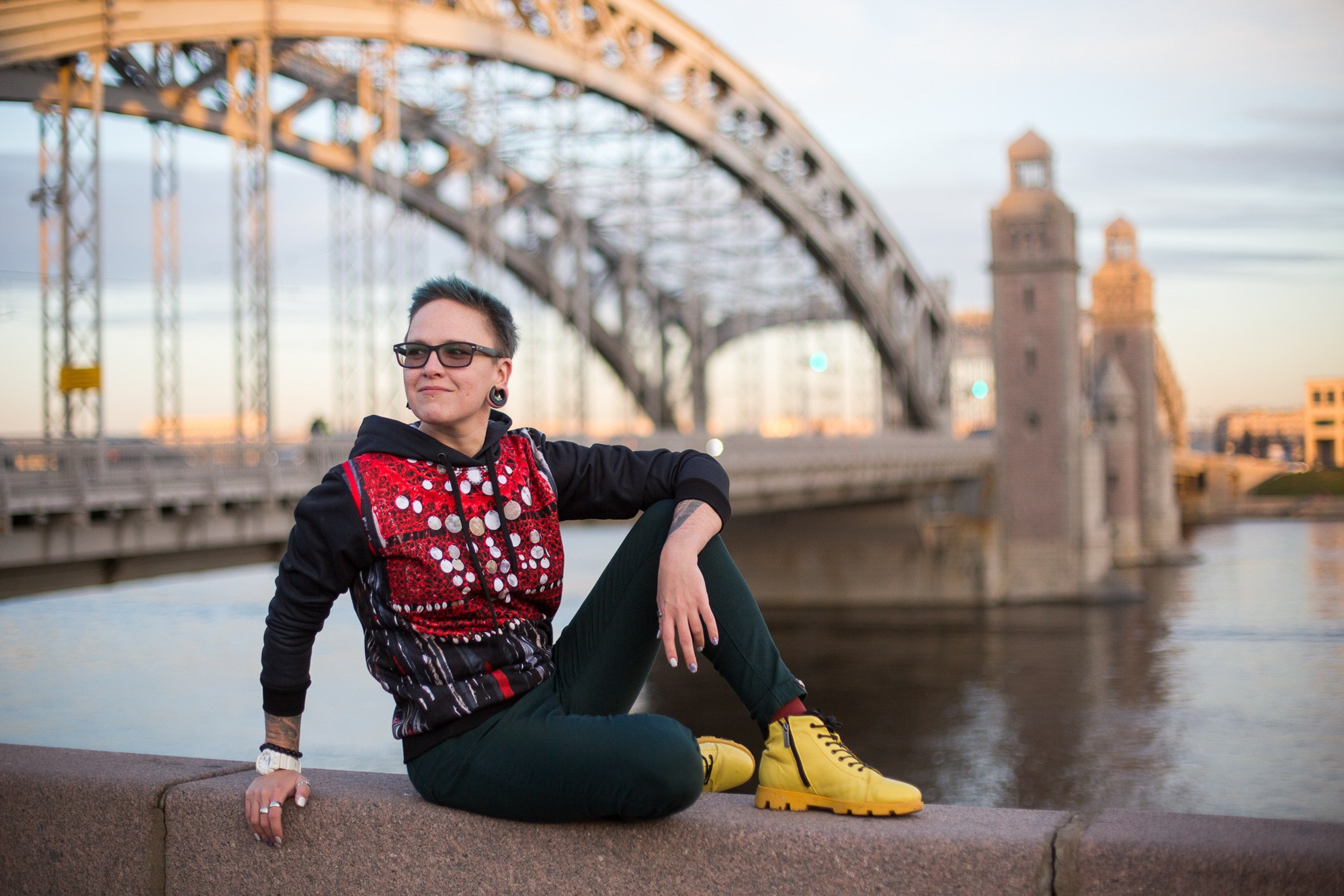 Анна из Уфы, прогулка по Питеру. Юлия Лисняк, контент-фотограф в Санкт-Петербурге