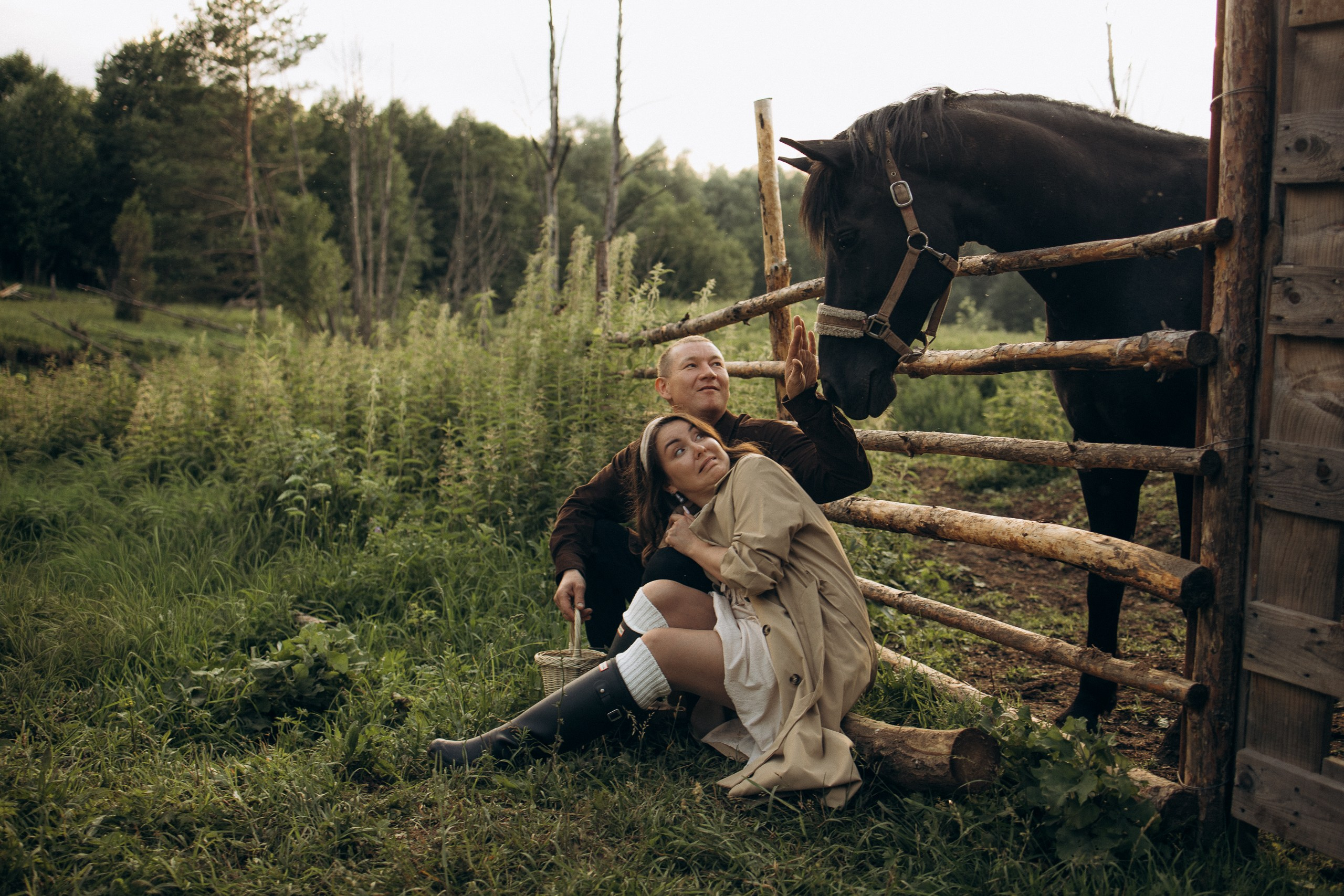 Любовь на ферме. Семейный фотограф в Ижевске Паулина Гольд