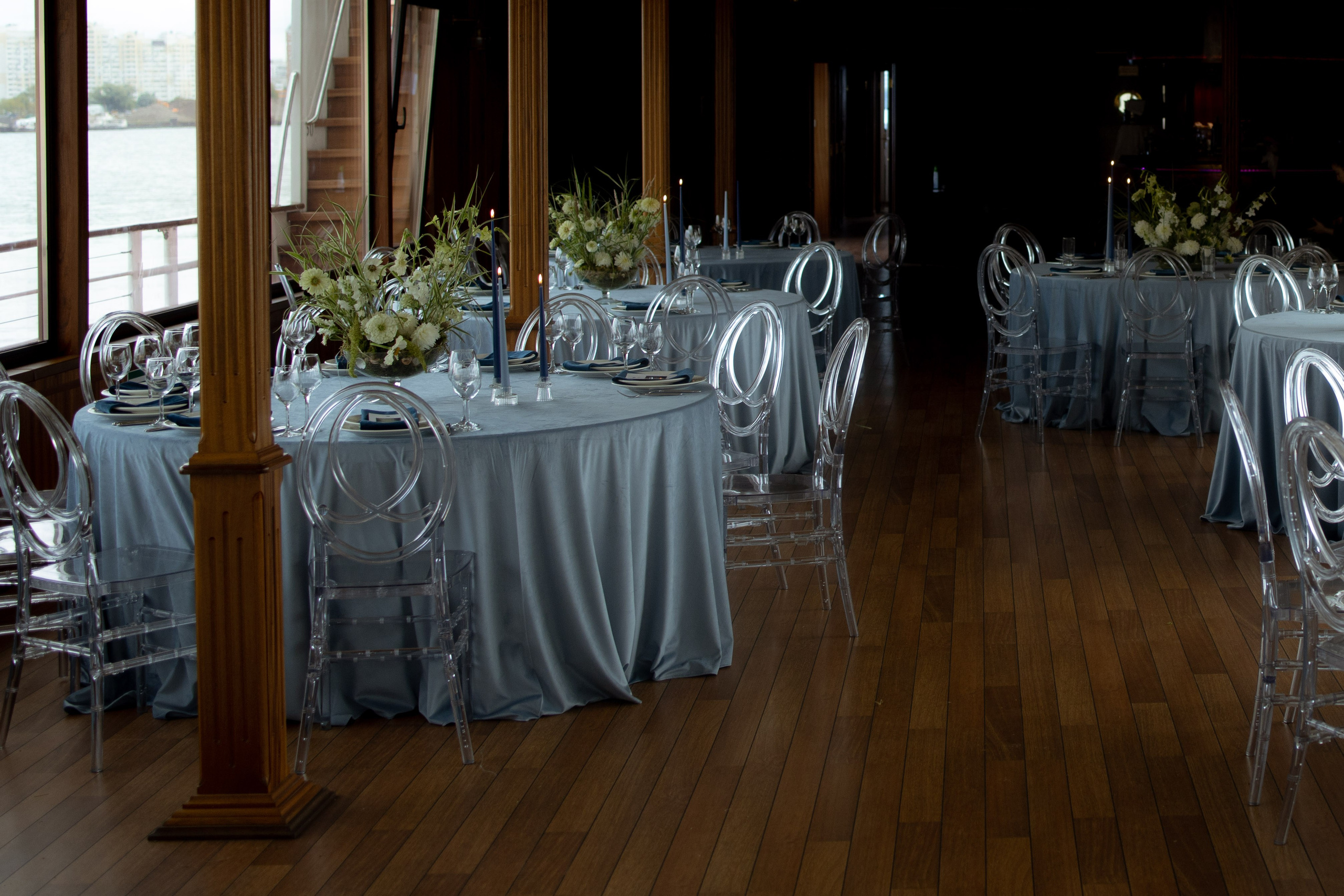 Мужской ДР. Теплоход «Императрица». Оформление свадеб, декор свадеб Вера Маркова, Москва