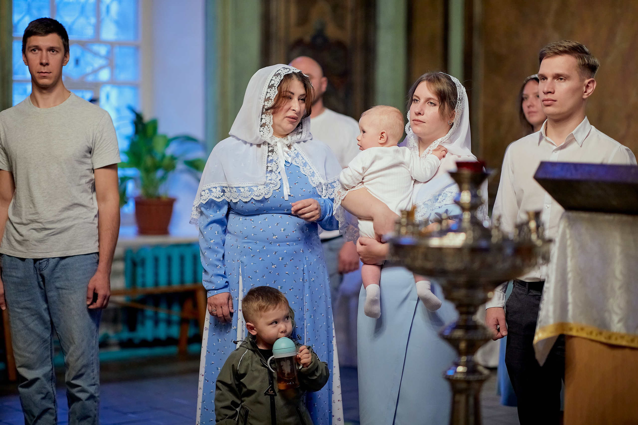 Крещение Егорушки. Семейный и детский фотограф в Ярославле Юлия Галашина