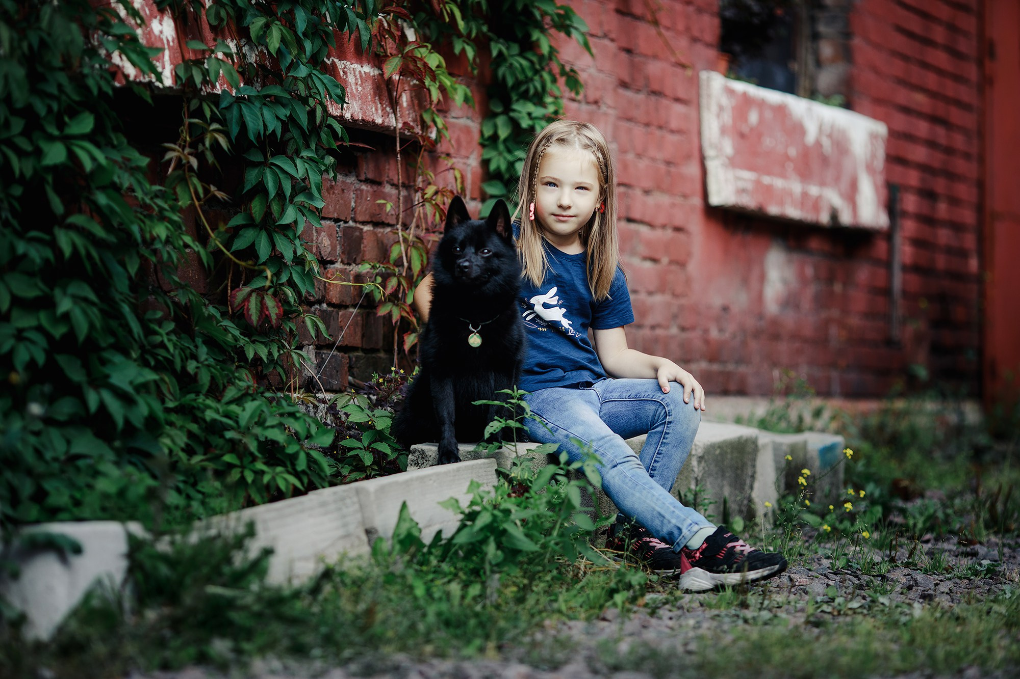 Саша, Маша и шипперке Йети. Фотограф-анималист Mary Mart — Москва, Питер