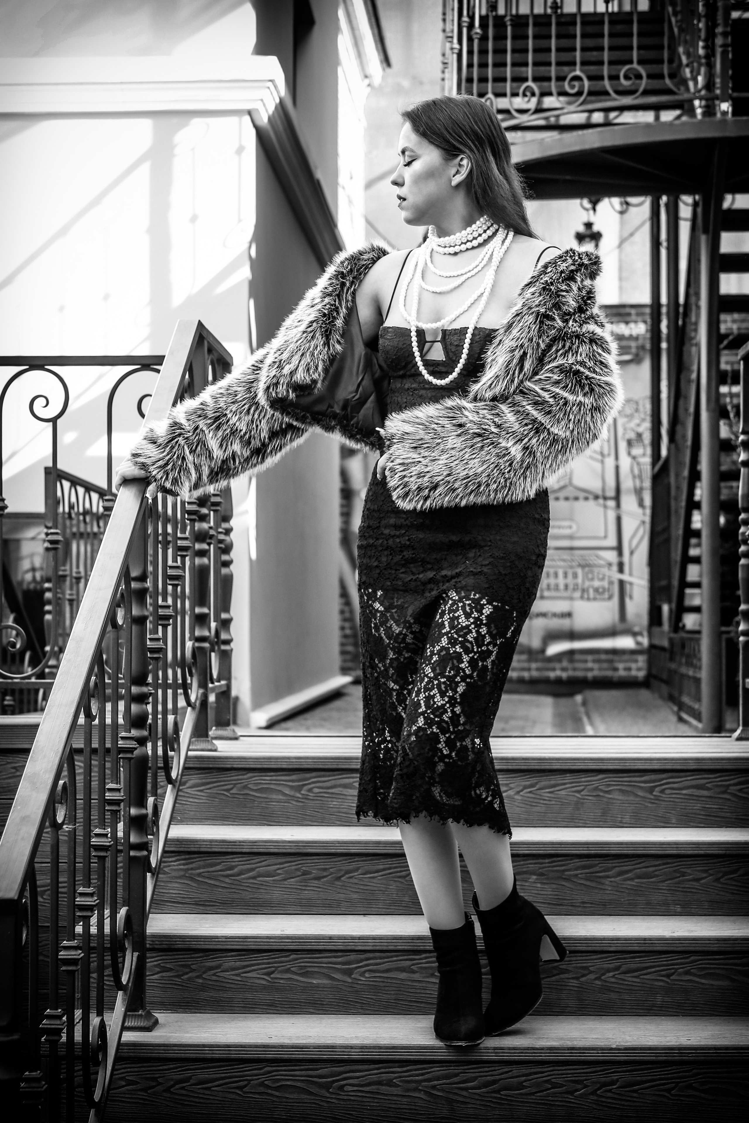 Кристина на прогулке. Фотограф Пермь. Фотосессия в фотостудии Перми и на свежем воздухе