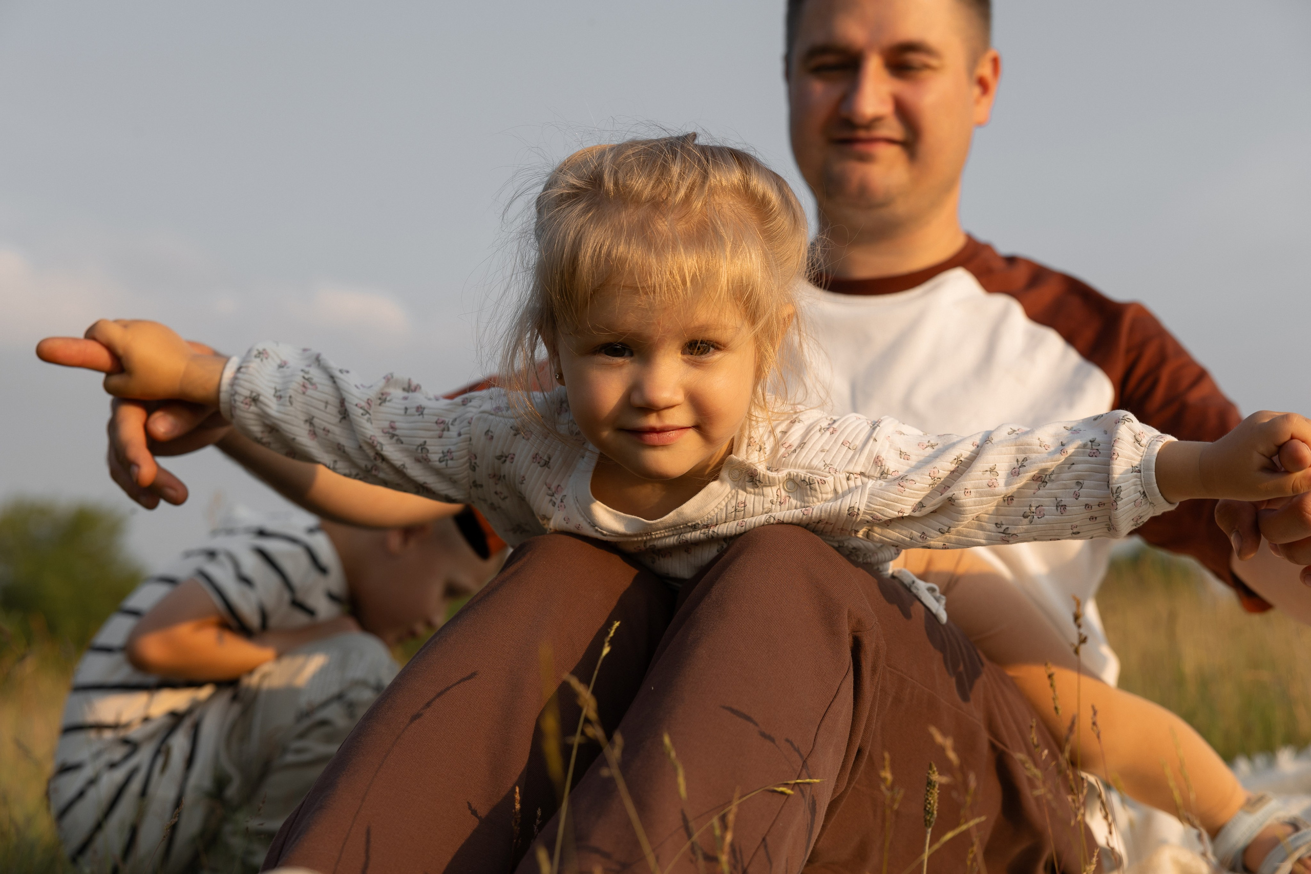 В поле. Семейный и свадебный фотограф в Челябинске Мария Леонтьева