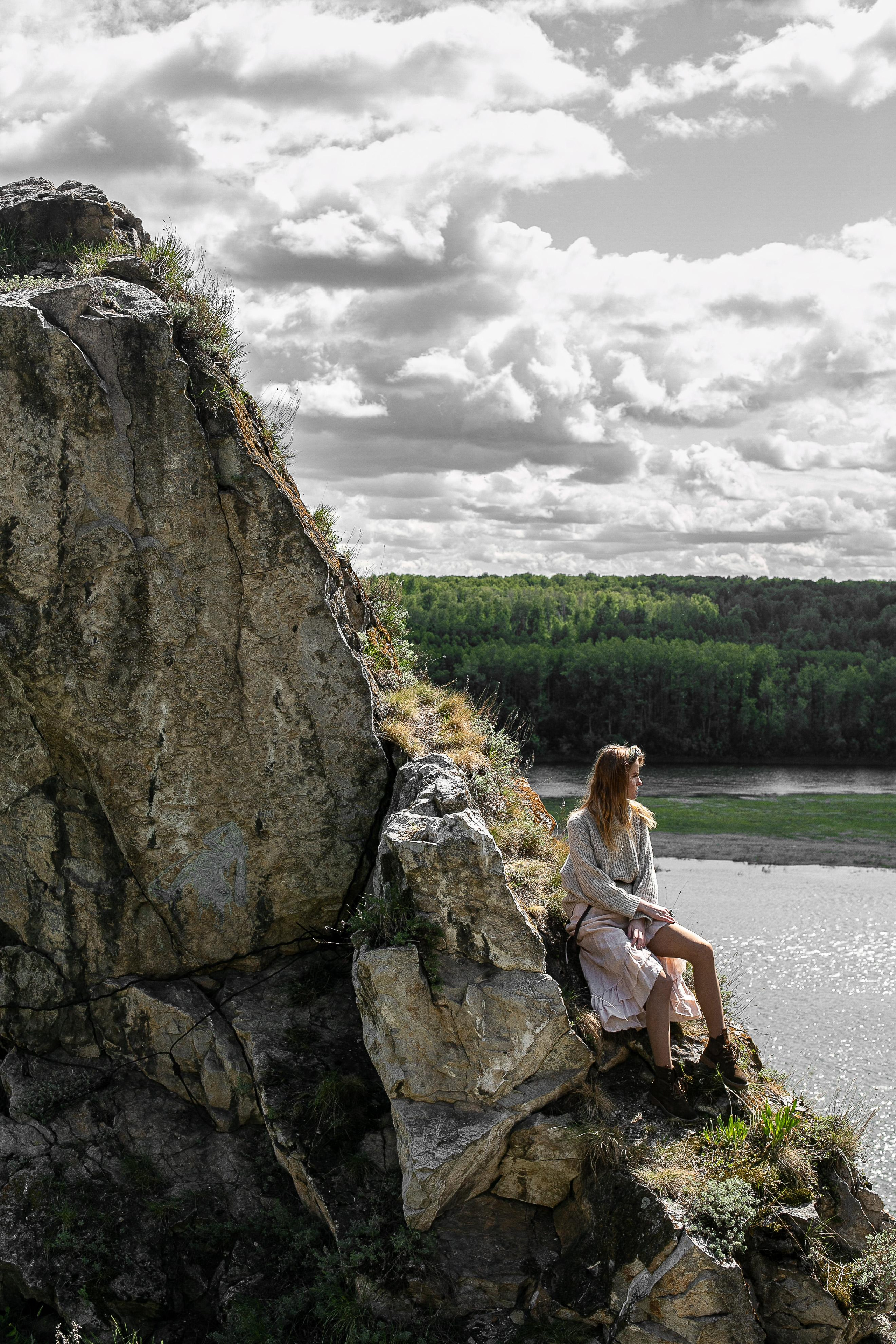 Настя в Пещёрке. Портретный фотограф в Кемерово Алеся Цайтлер