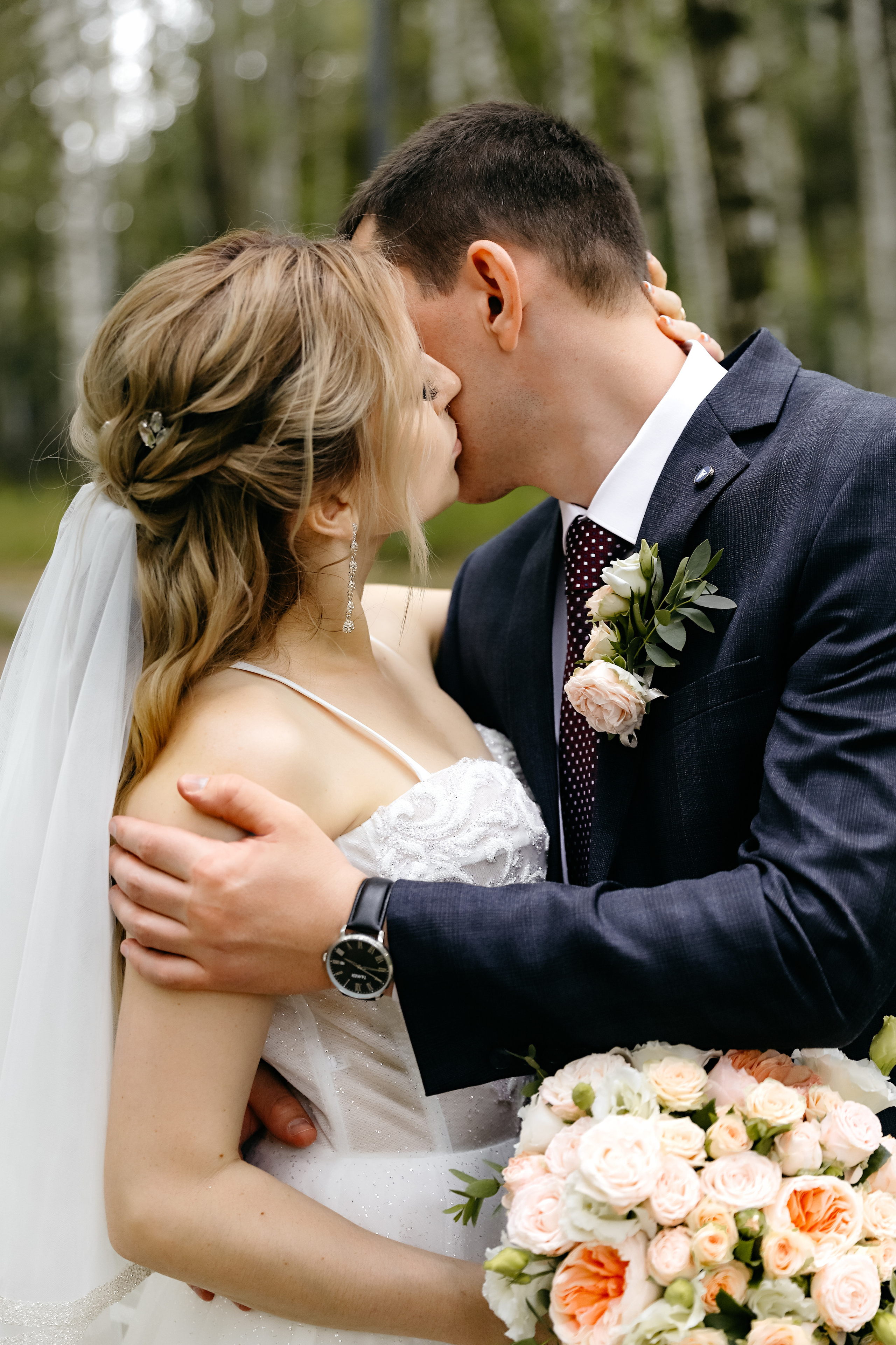 Летняя свадебная фотосессия в Волоконовке. Фотограф Белгород