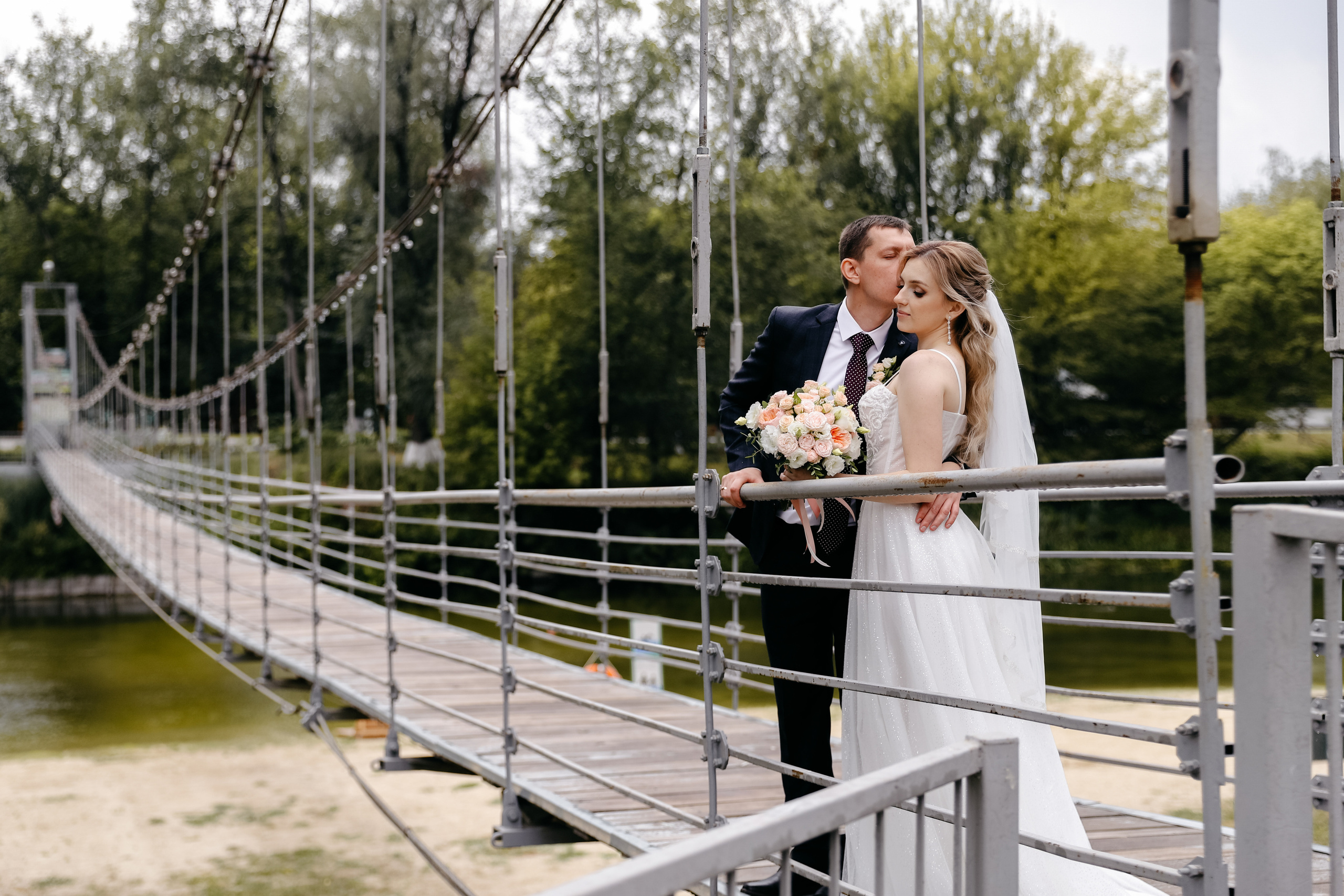 Подвесной мост Волоконовский район