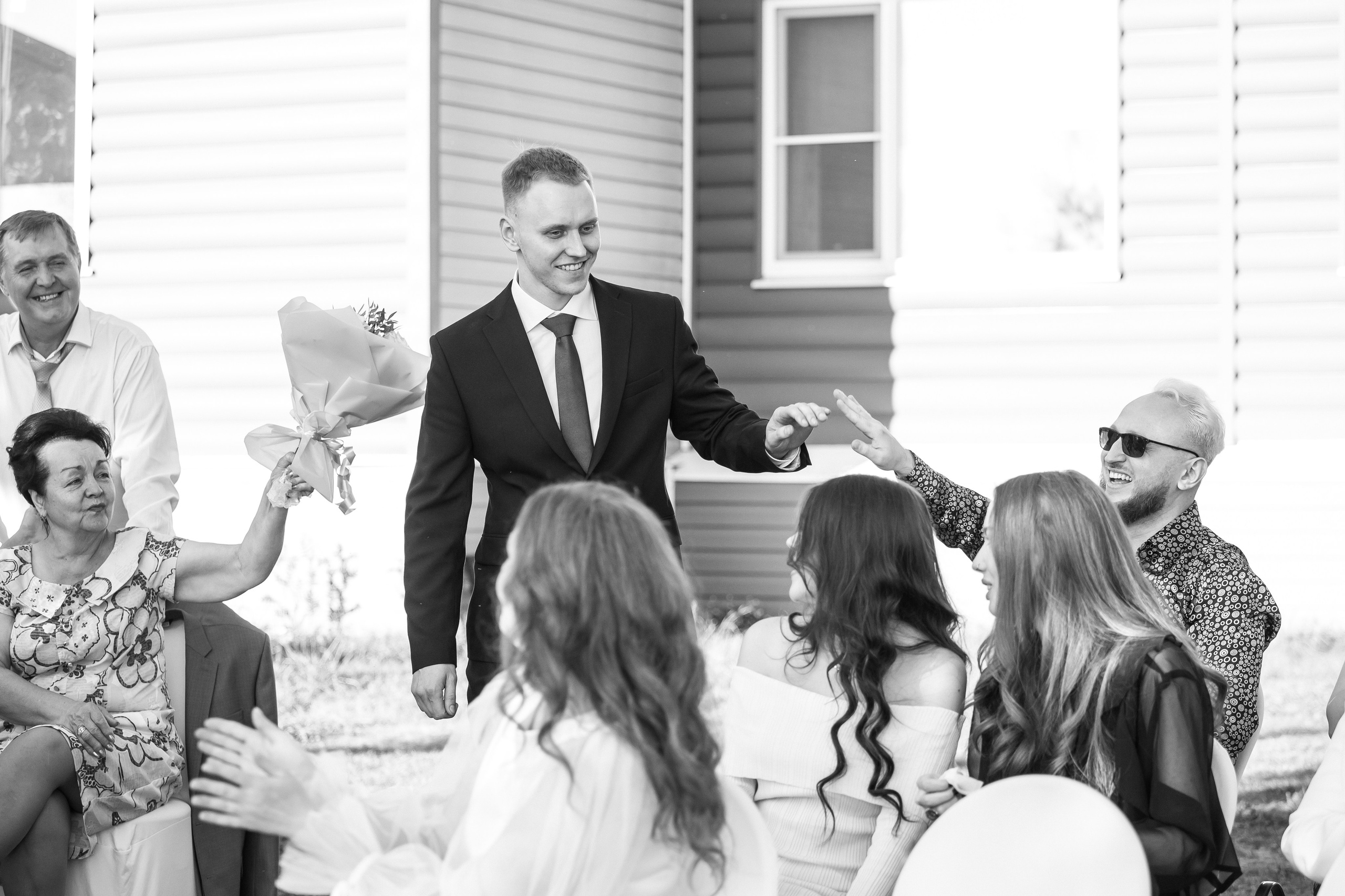 V | A. Чёрно-белая история любви. Свадебный фотограф Настя Шелл г. Череповец