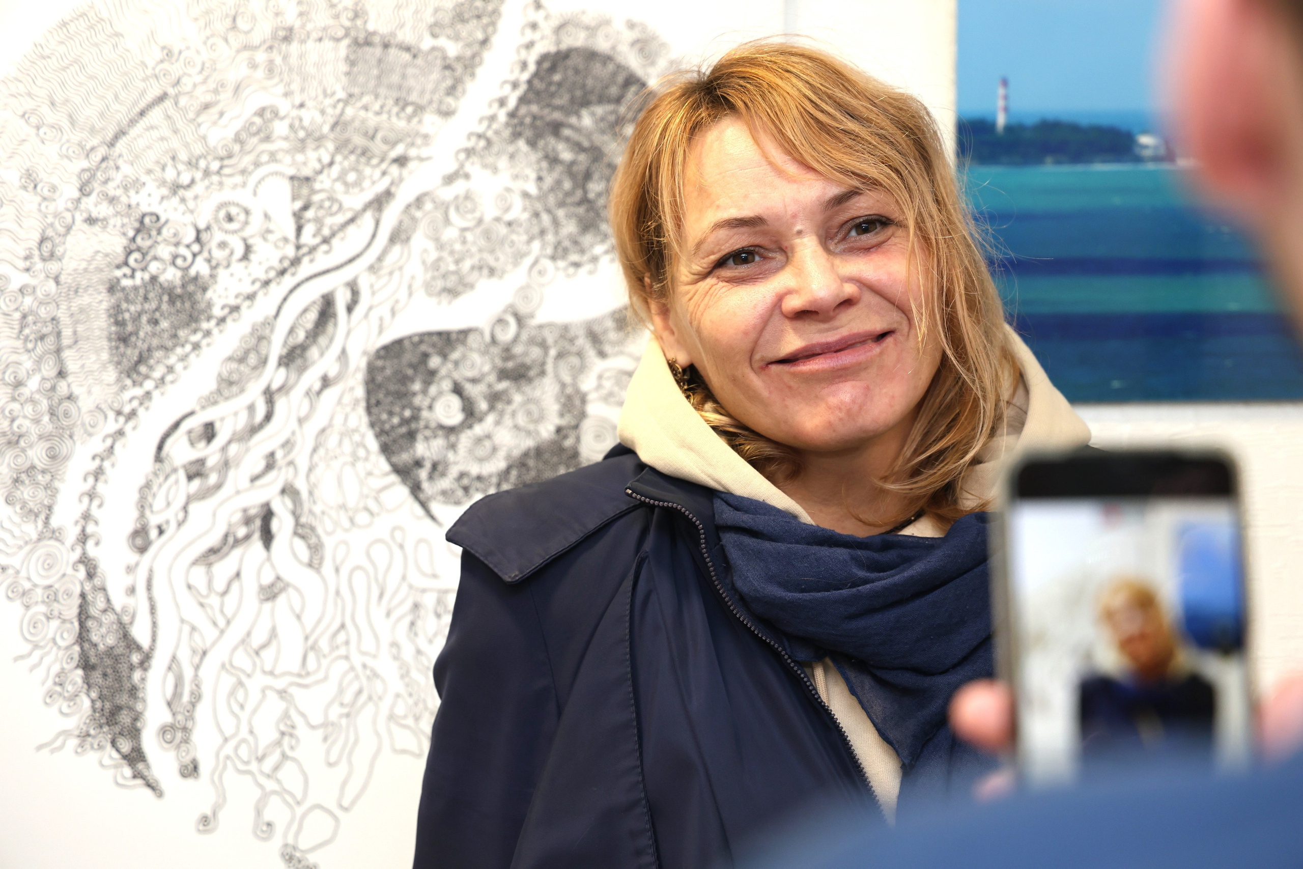 Открытие выставки в АРТ-пространстве Ники Сухаревой «Чёрное море». Фотограф в Геленджике Нина Небесная